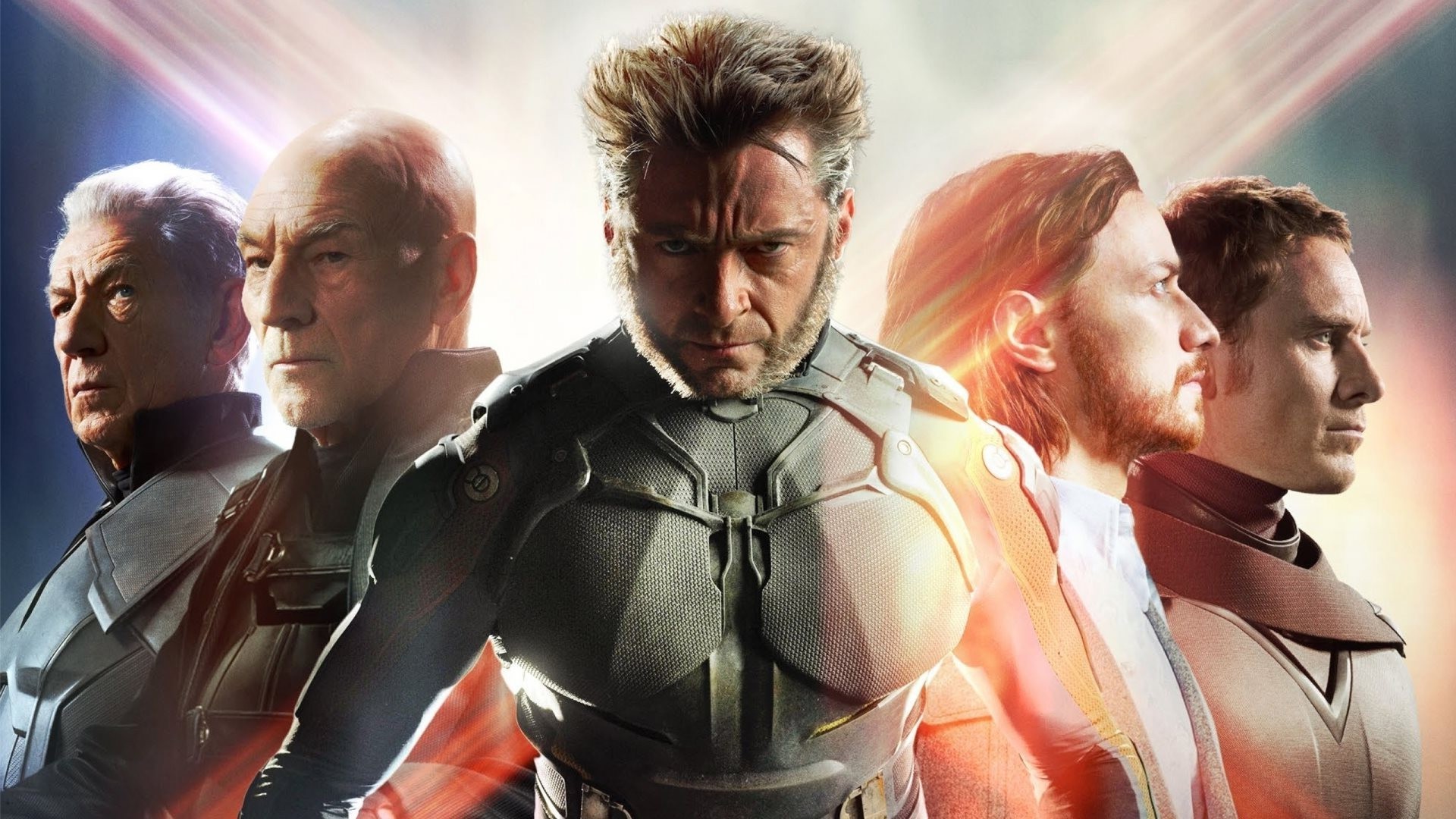 X-Men Days of Future Past: Wolverine, Magneto, Xavier, and Mystique HD Wallpaper