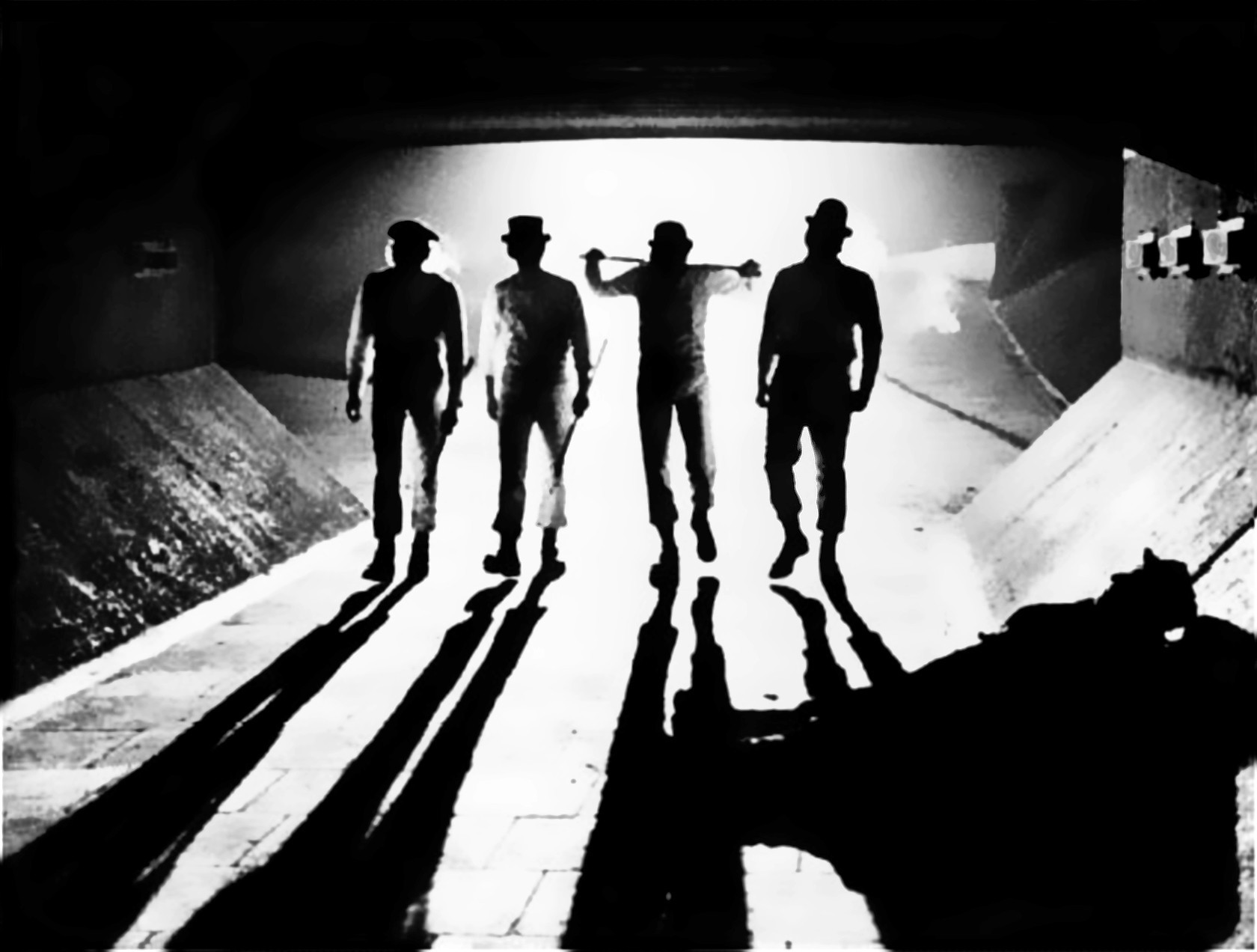 A Clockwork Orange movie scene HD Wallpaper