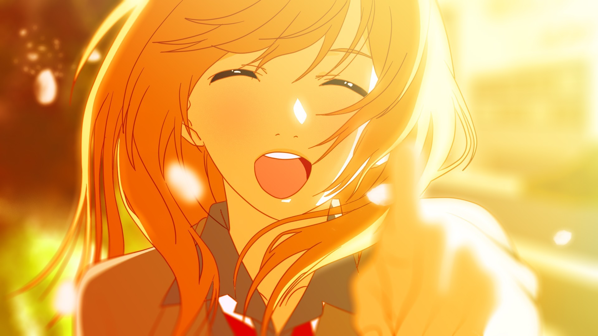 Kaori Miyazono from Shigatsu wa Kimi no Uso HD Wallpaper