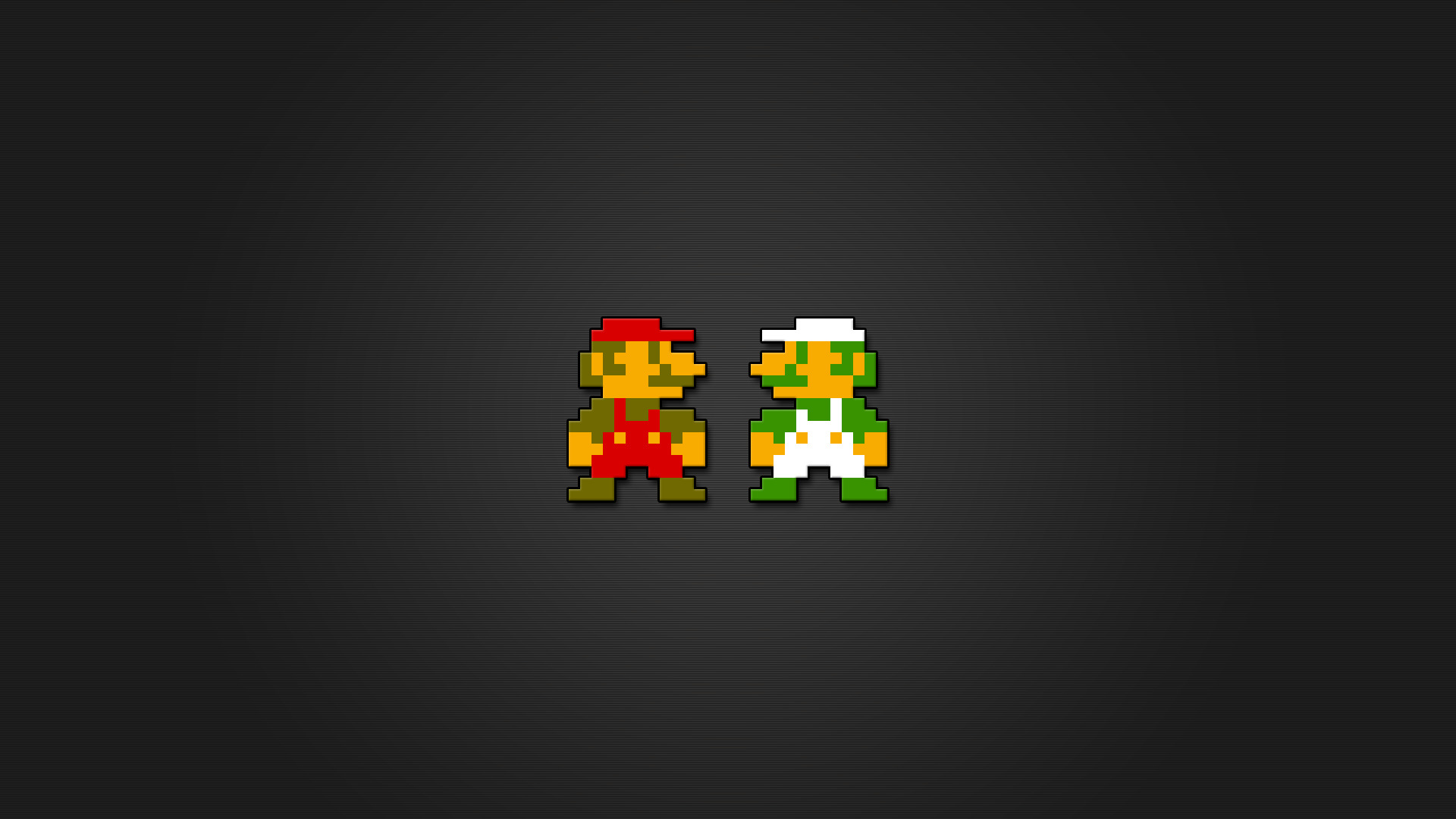 Mario and Luigi from Super Mario Bros. HD Wallpaper