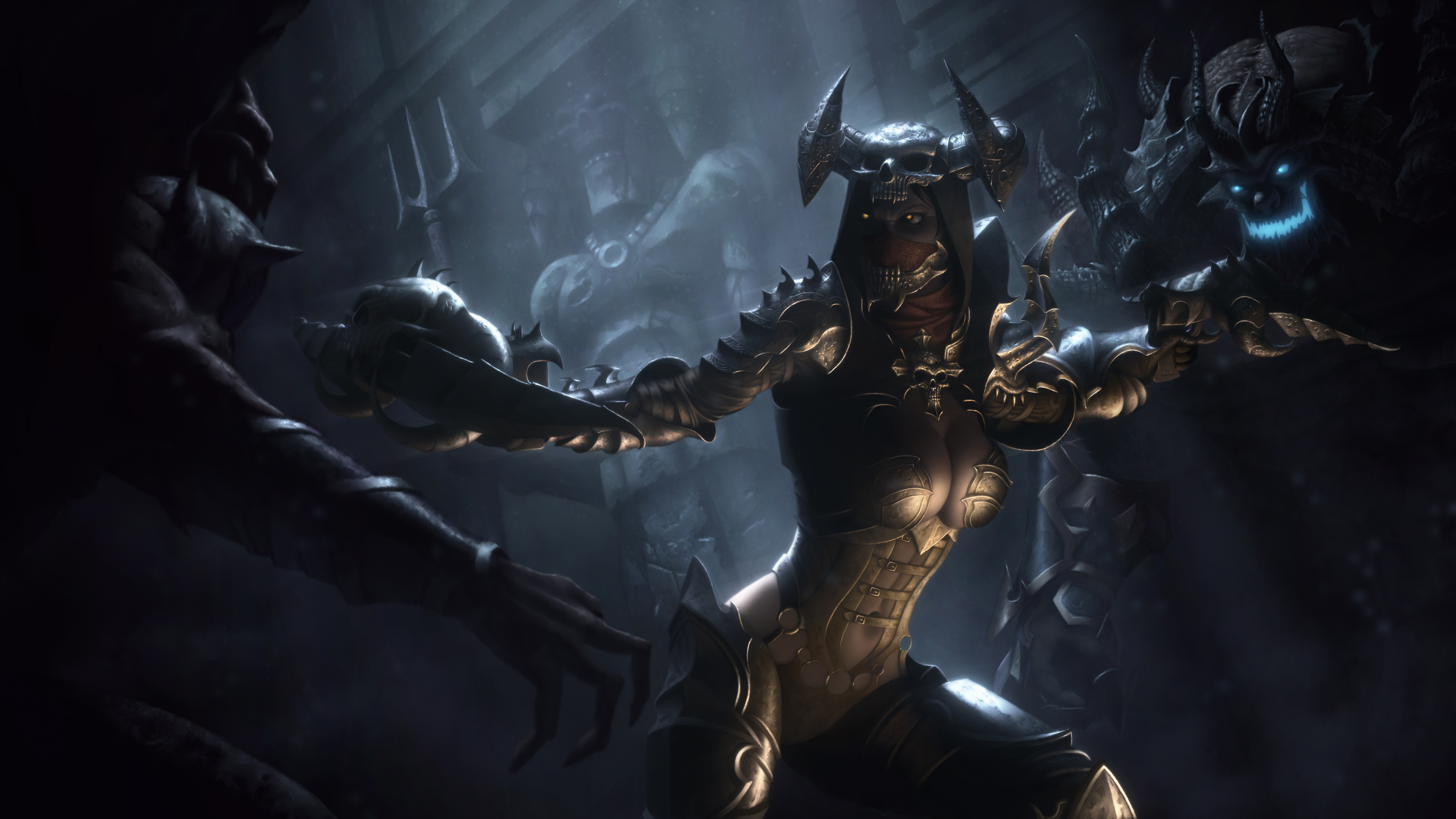 Demon Hunter from Diablo III HD Wallpaper