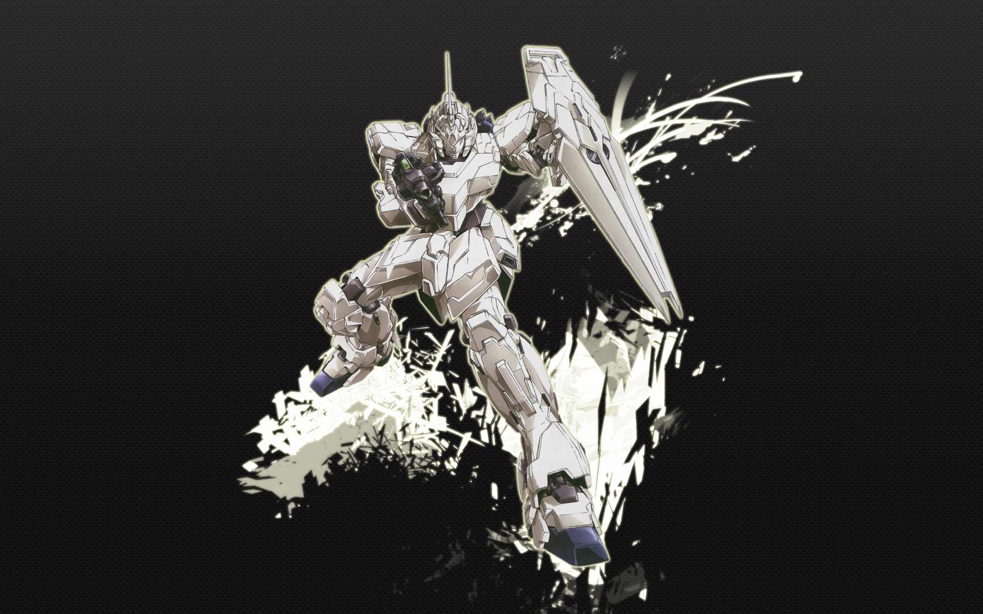 RX-0 Unicorn Gundam from Mobile Suit Gundam Unicorn HD Wallpaper