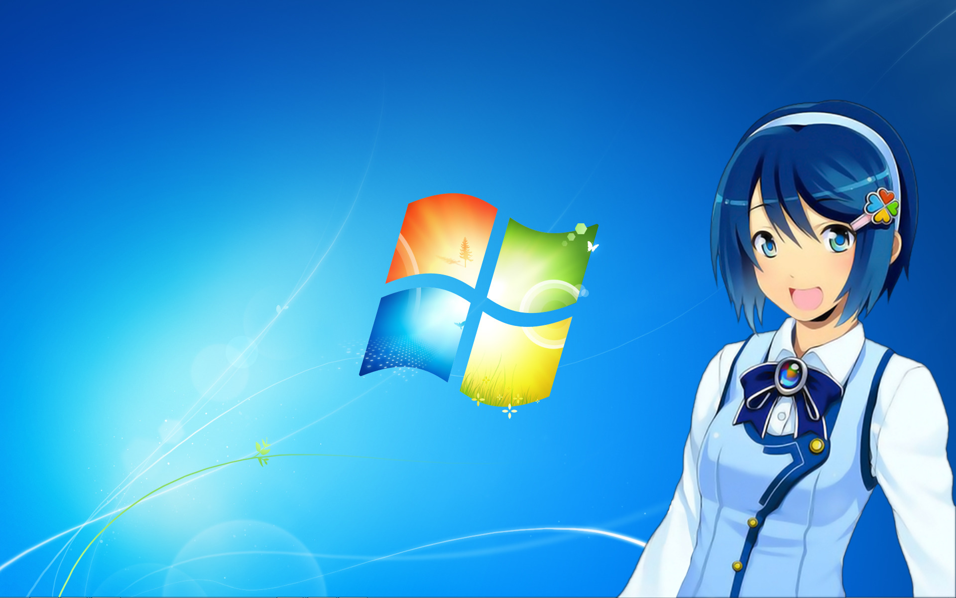 Madobe Nanami from Windows 7 HD Wallpaper