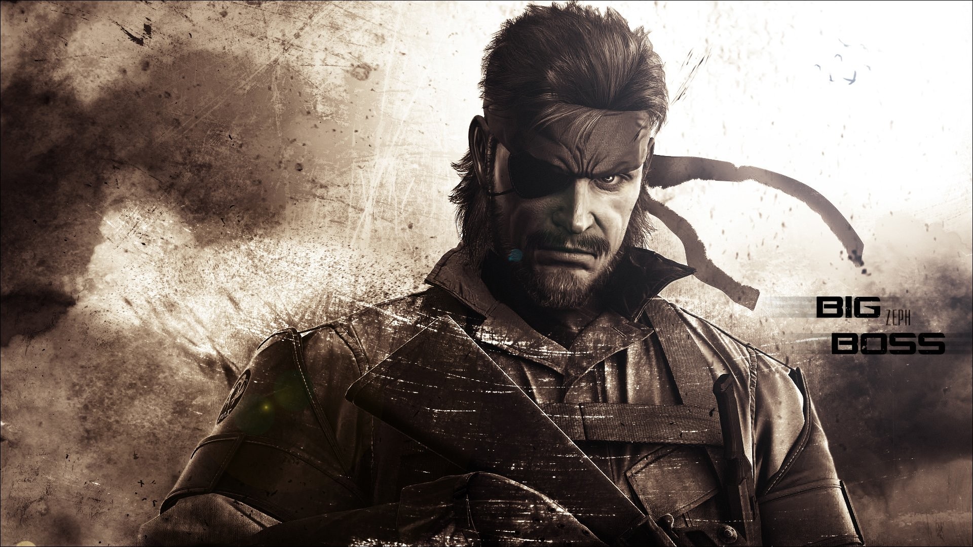 Big Boss from Metal Gear Solid HD Wallpaper
