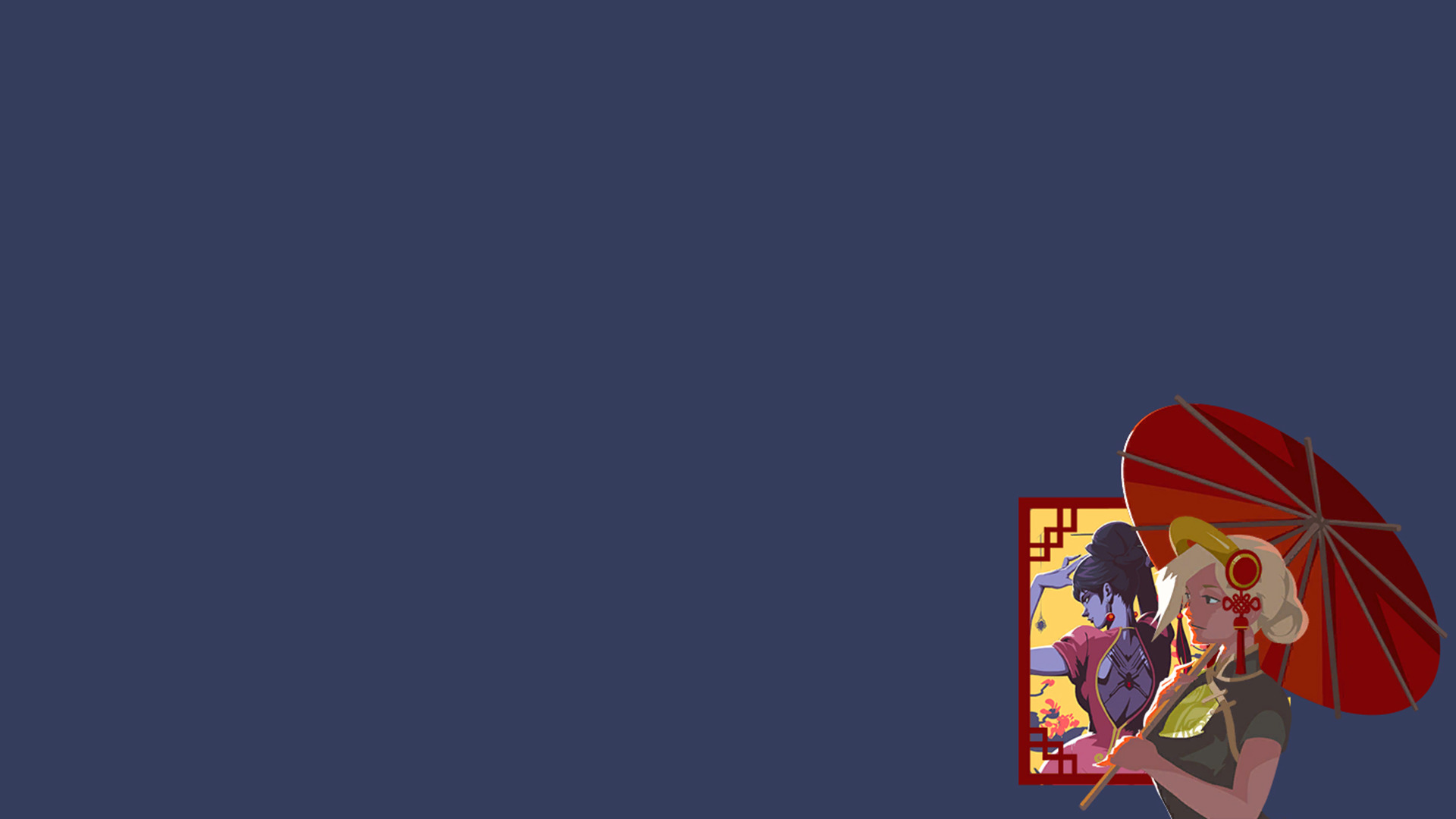 Mercy and Widowmaker from Overwatch HD Wallpaper
