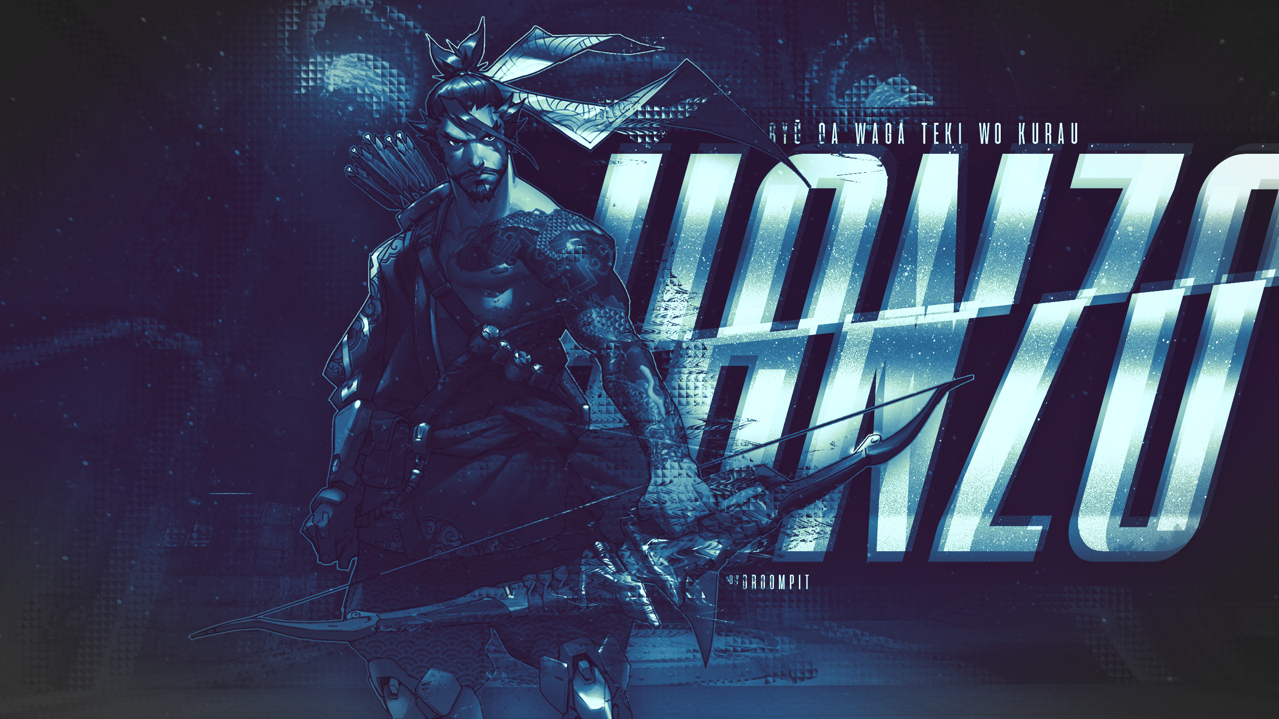 Hanzo from Overwatch HD Wallpaper