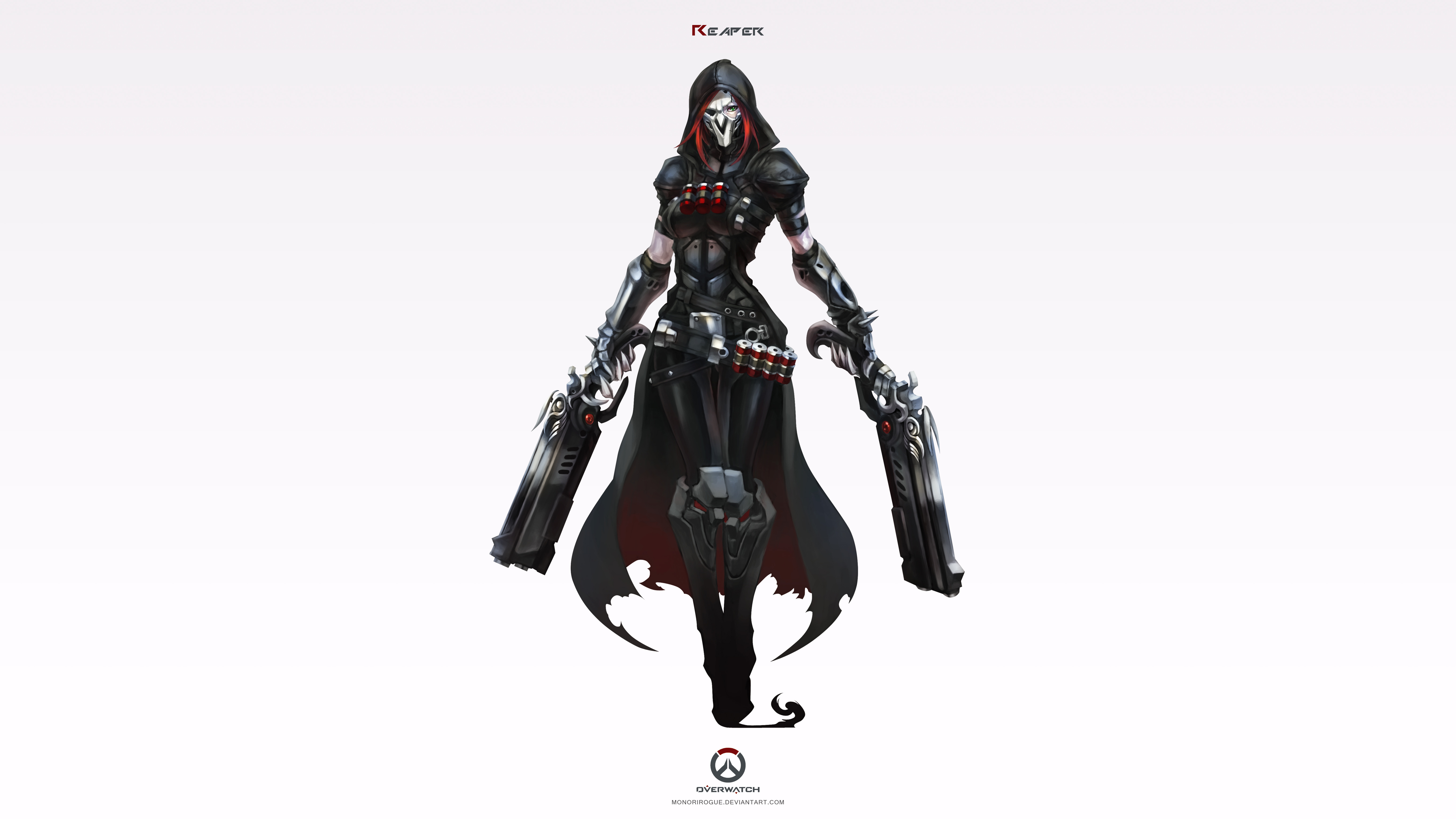 Reaper from Overwatch HD Wallpaper
