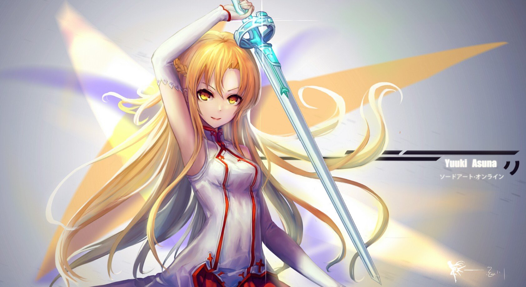 Yuuki Asuna from Sword Art Online HD Wallpaper