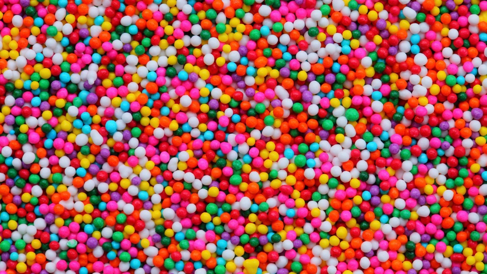 Colorful sprinkles for baking and decorating HD Wallpaper