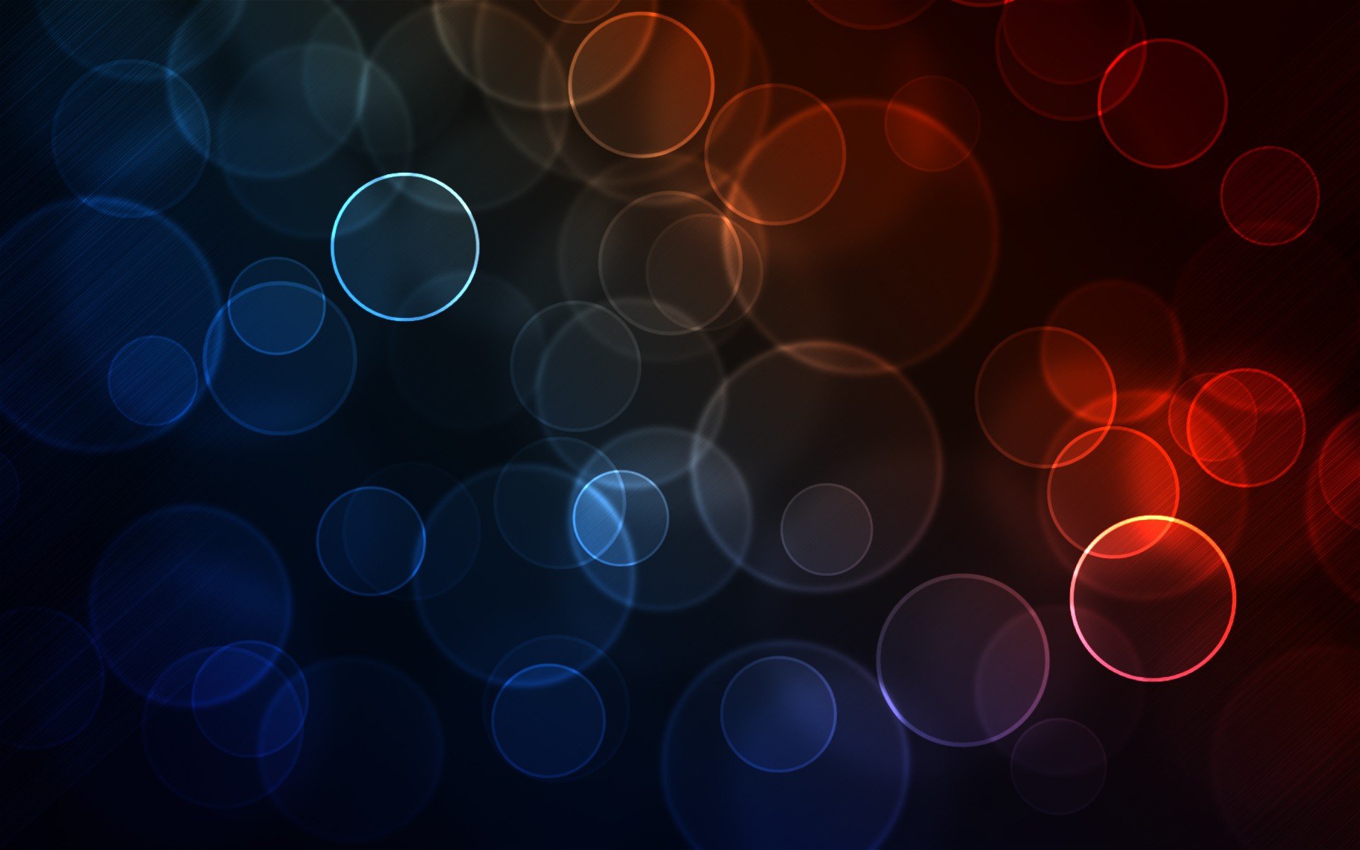 Blue and red bokeh circles abstract background HD Wallpaper