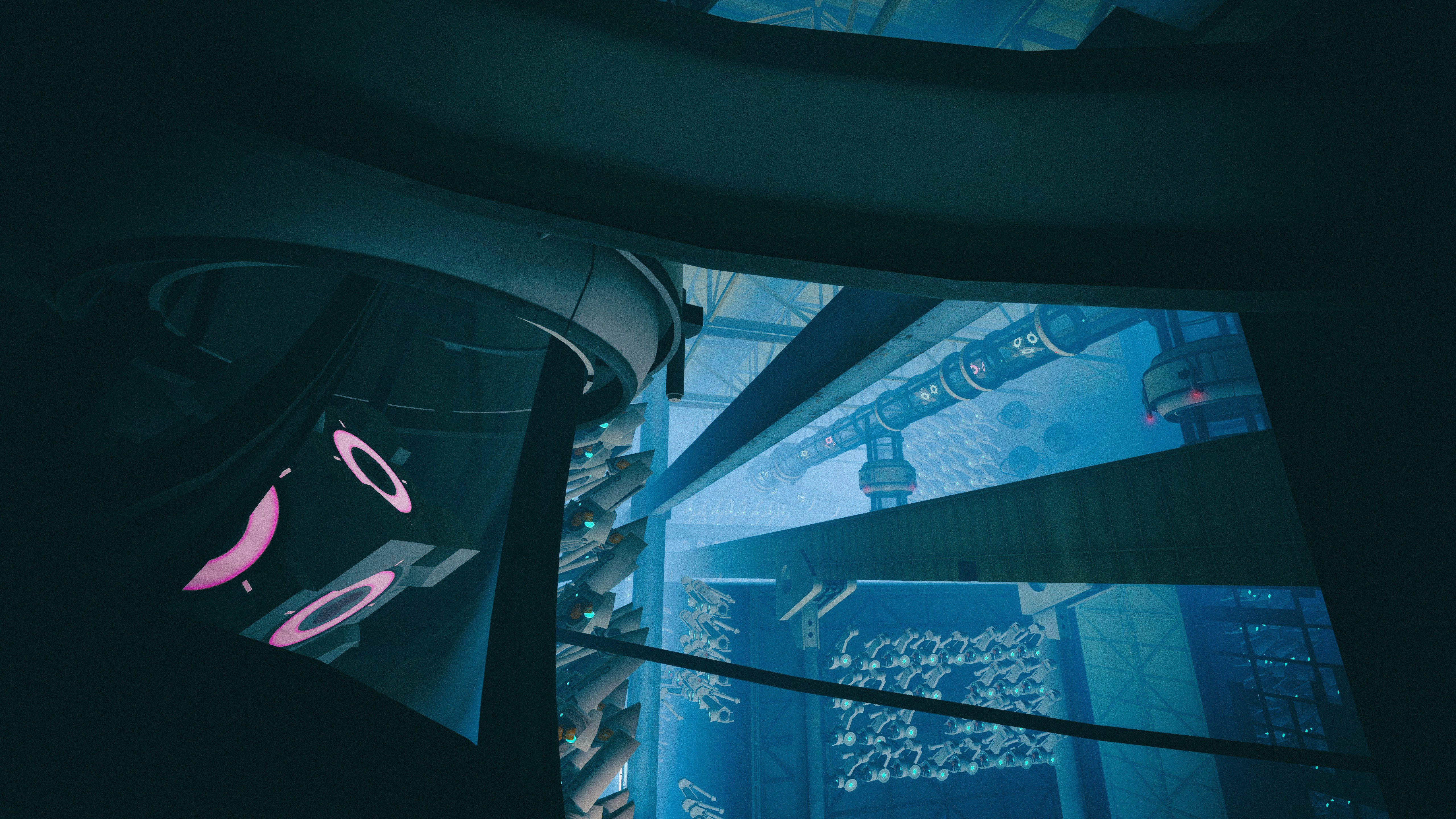 Portal 2 Aperture Laboratories screenshot HD Wallpaper