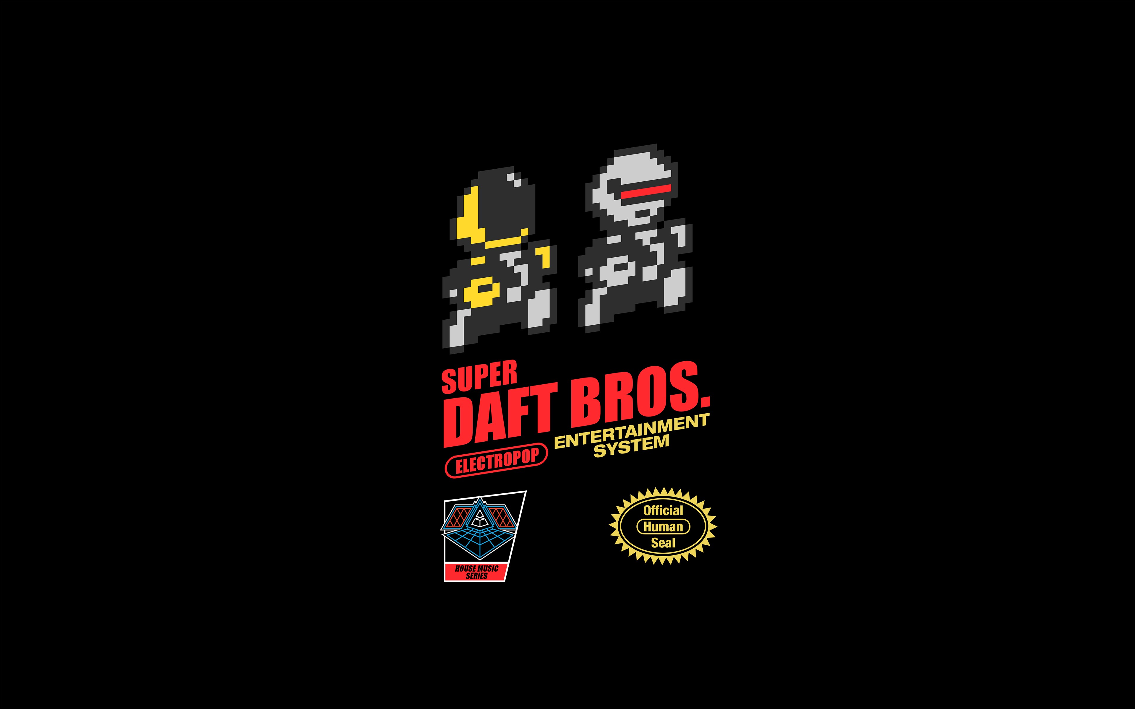 Super Daft Bros. Electropop Entertainment System HD Wallpaper