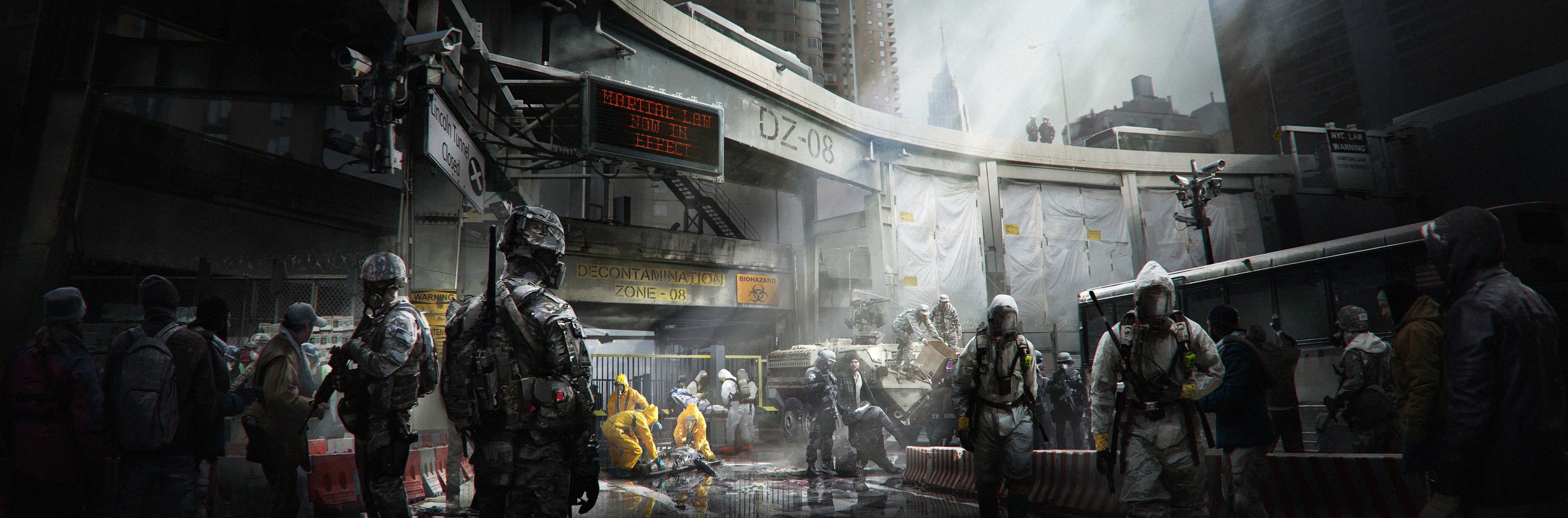 Concept art for Tom Clancy's The Division HD Wallpaper