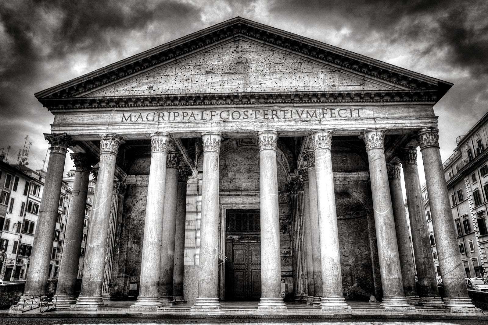 The Pantheon in Rome, Italy HD Wallpaper