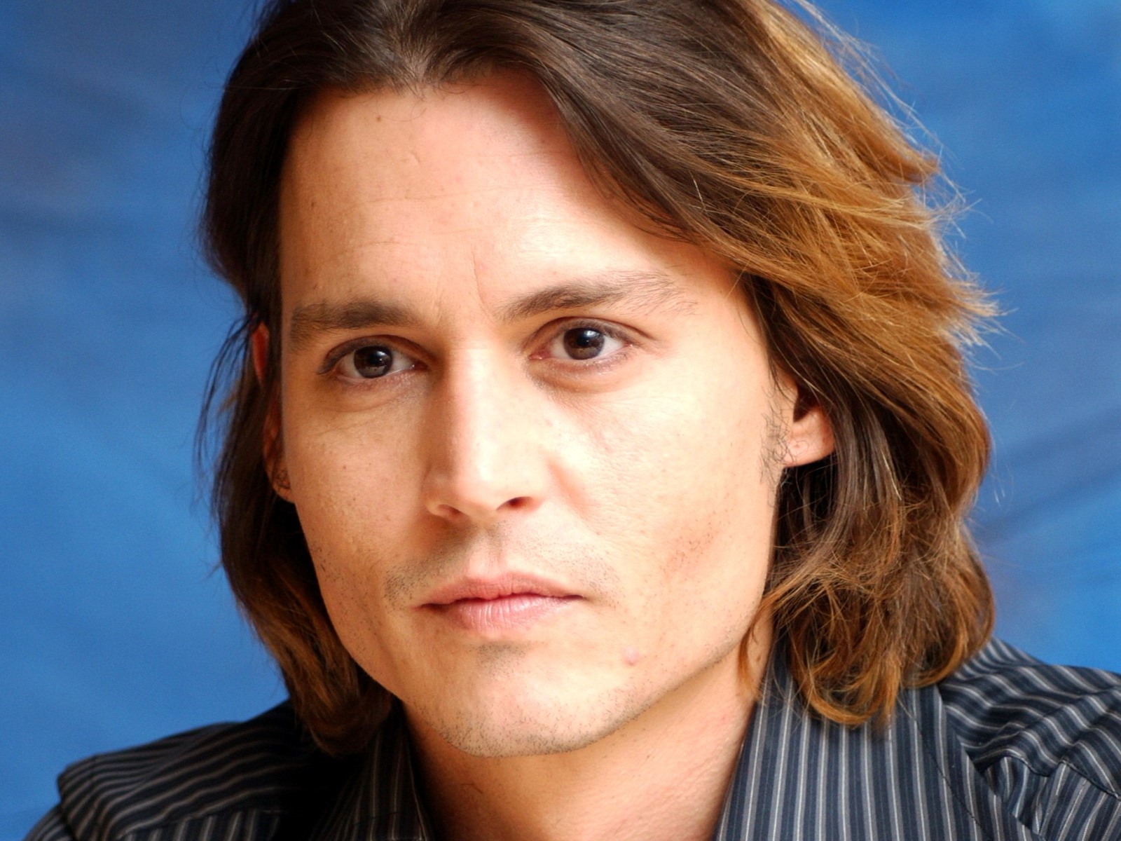 Johnny Depp close-up portrait HD Wallpaper