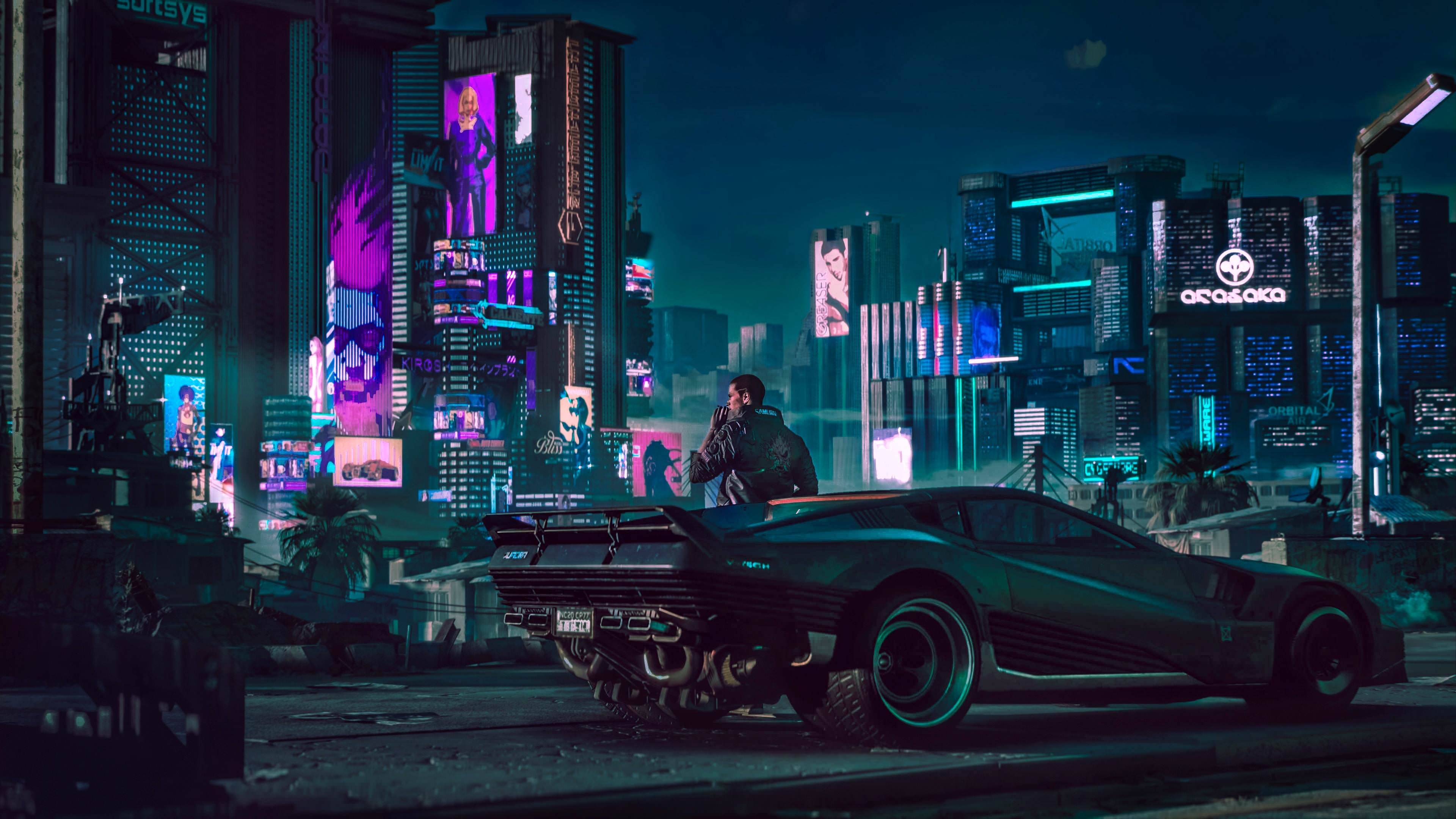 Cyberpunk 2077 4K HD Wallpaper