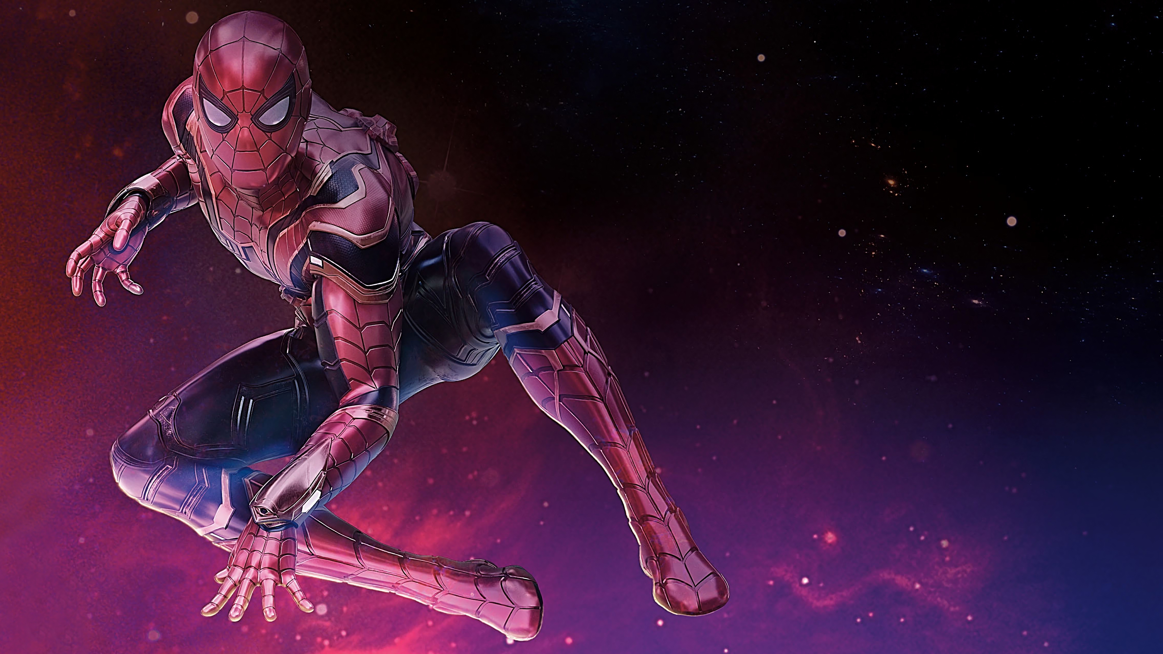 Spider-Man from Avengers Infinity War 4K HD Wallpaper