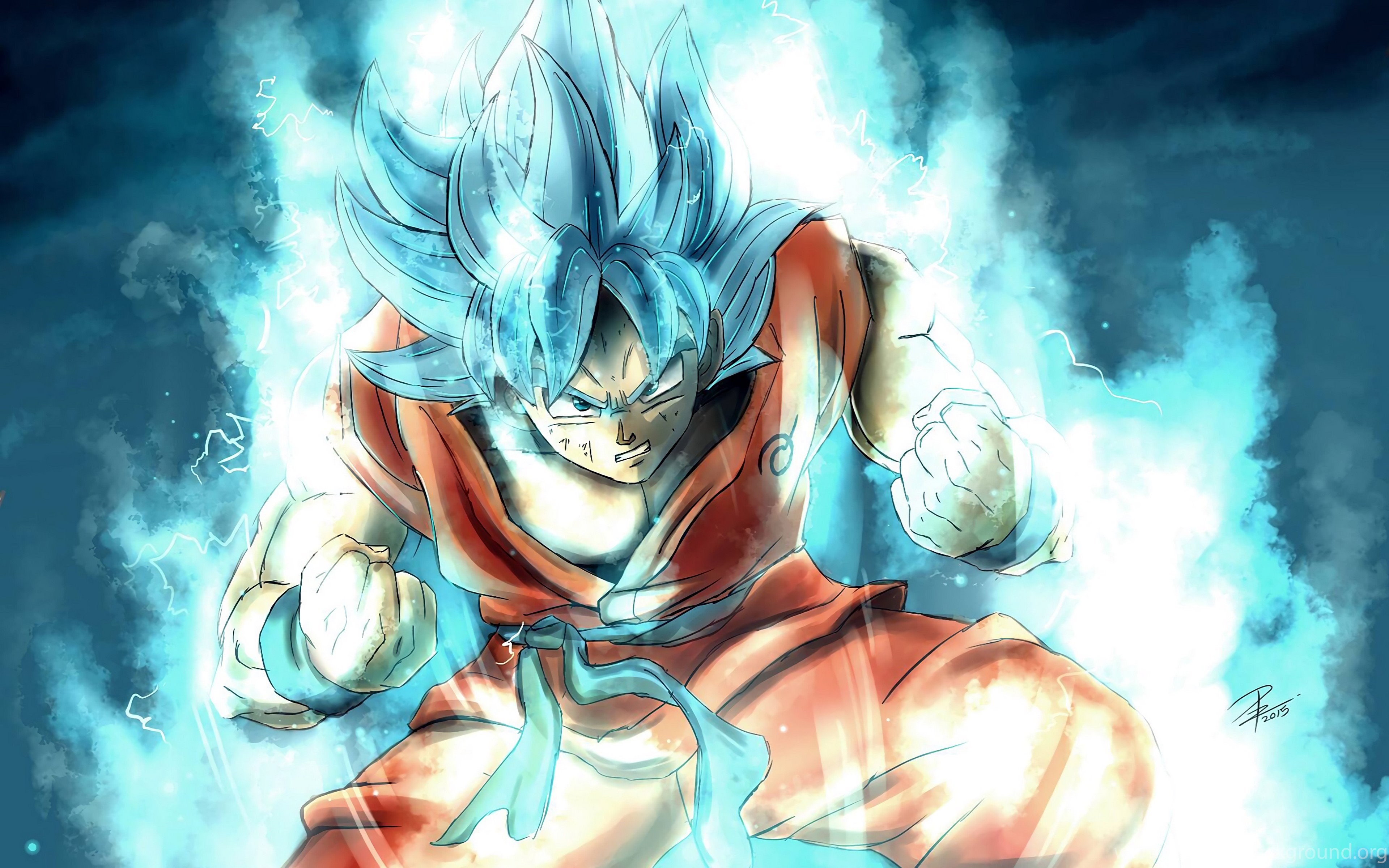 Goku from Dragon Ball Super in 4K HD Wallpaper