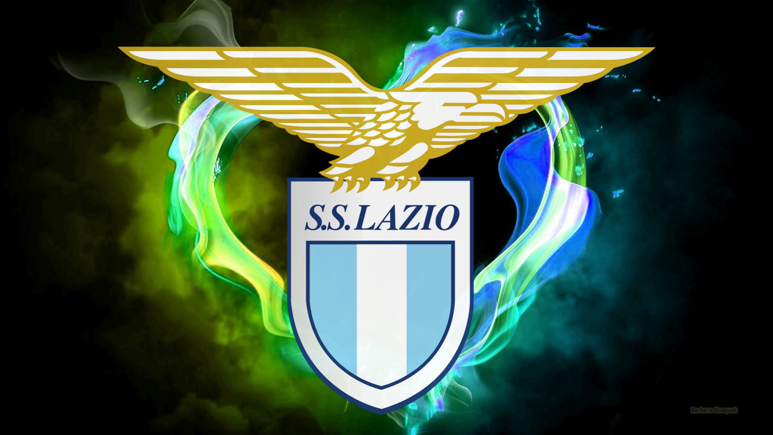 S s Lazio Emblem With Vibrant Colored Smoke Hd Wallpaper Rare Gallery
