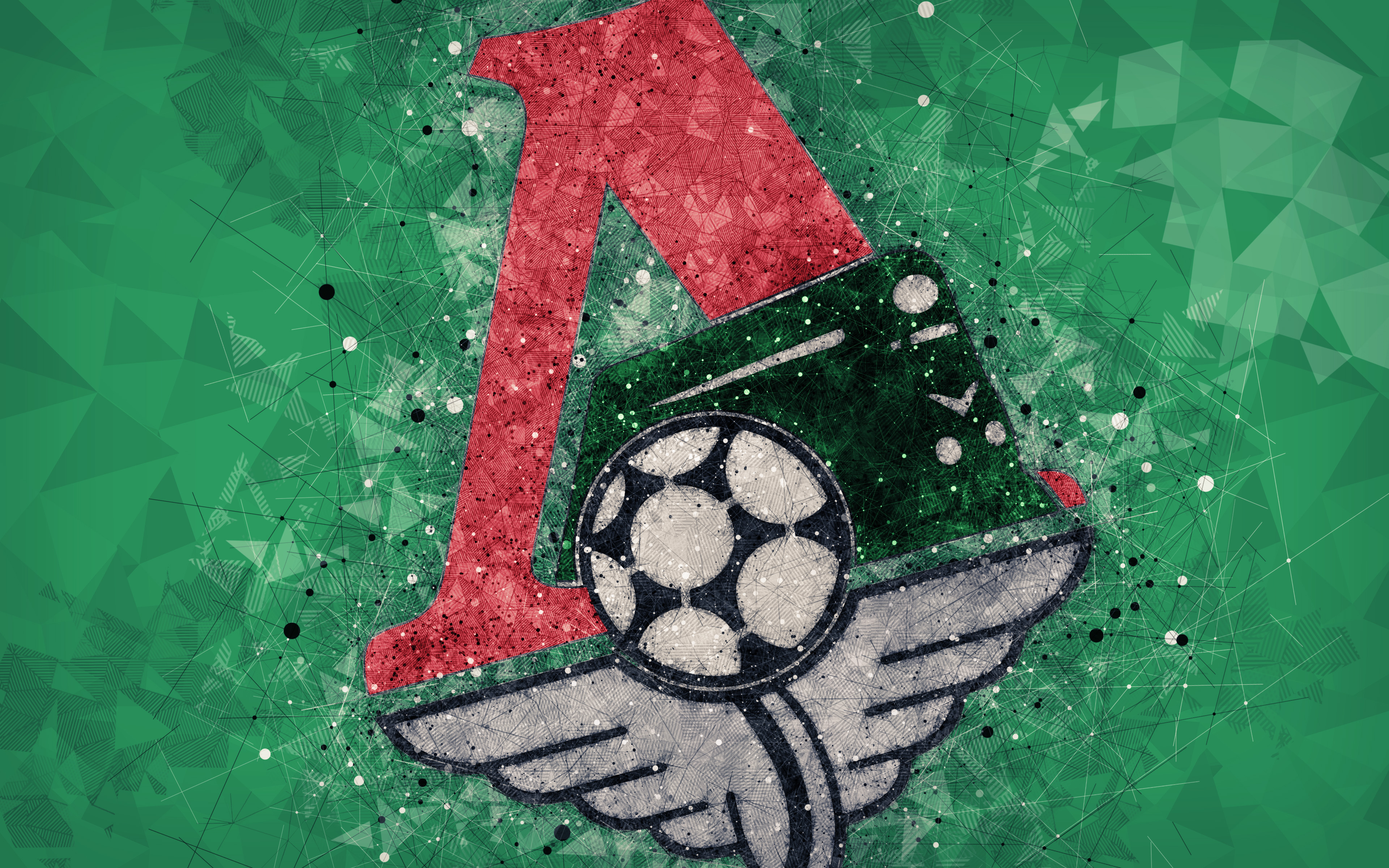 FC Lokomotiv Moscow Logo HD Wallpaper