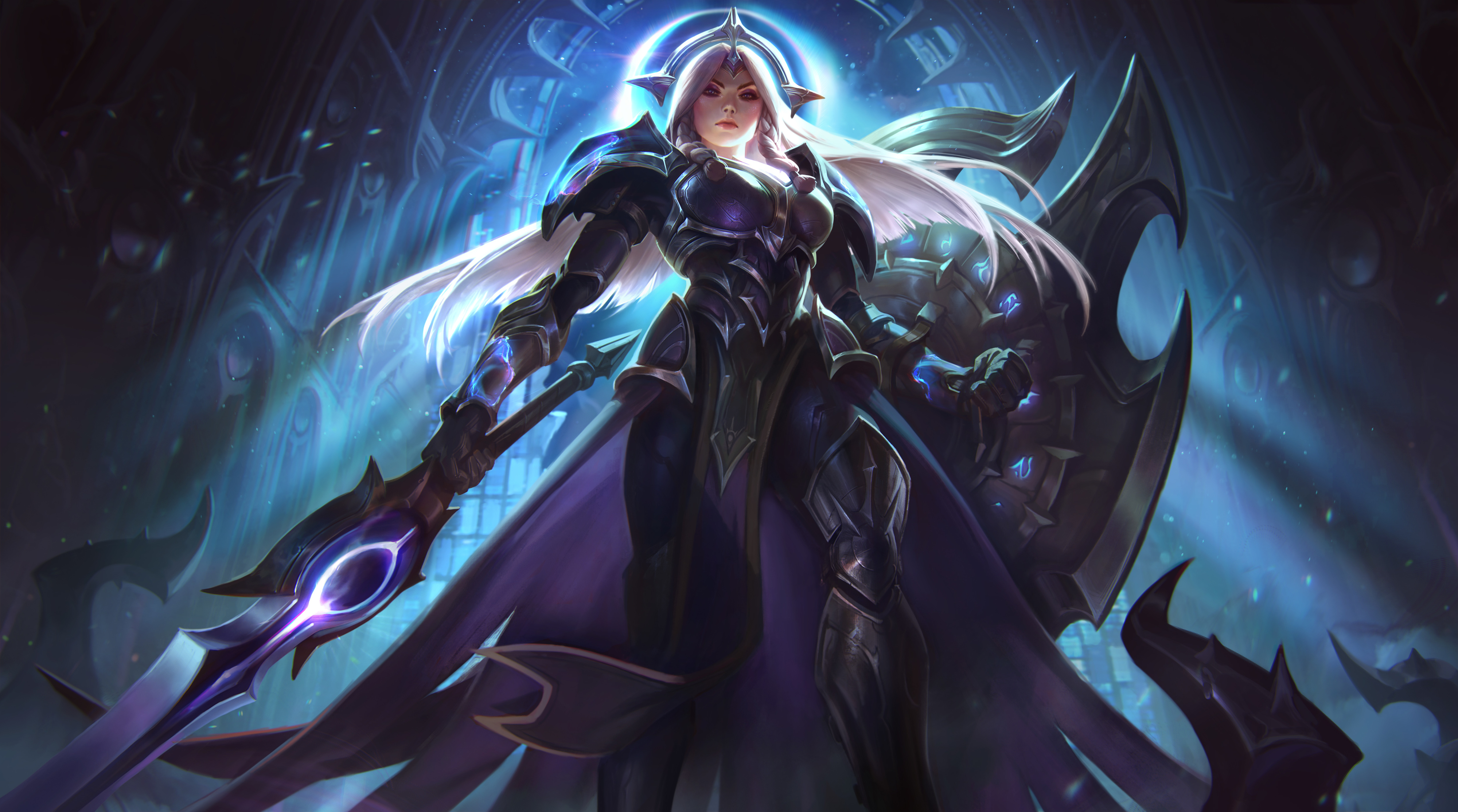 Leona from League of Legends HD Wallpaper