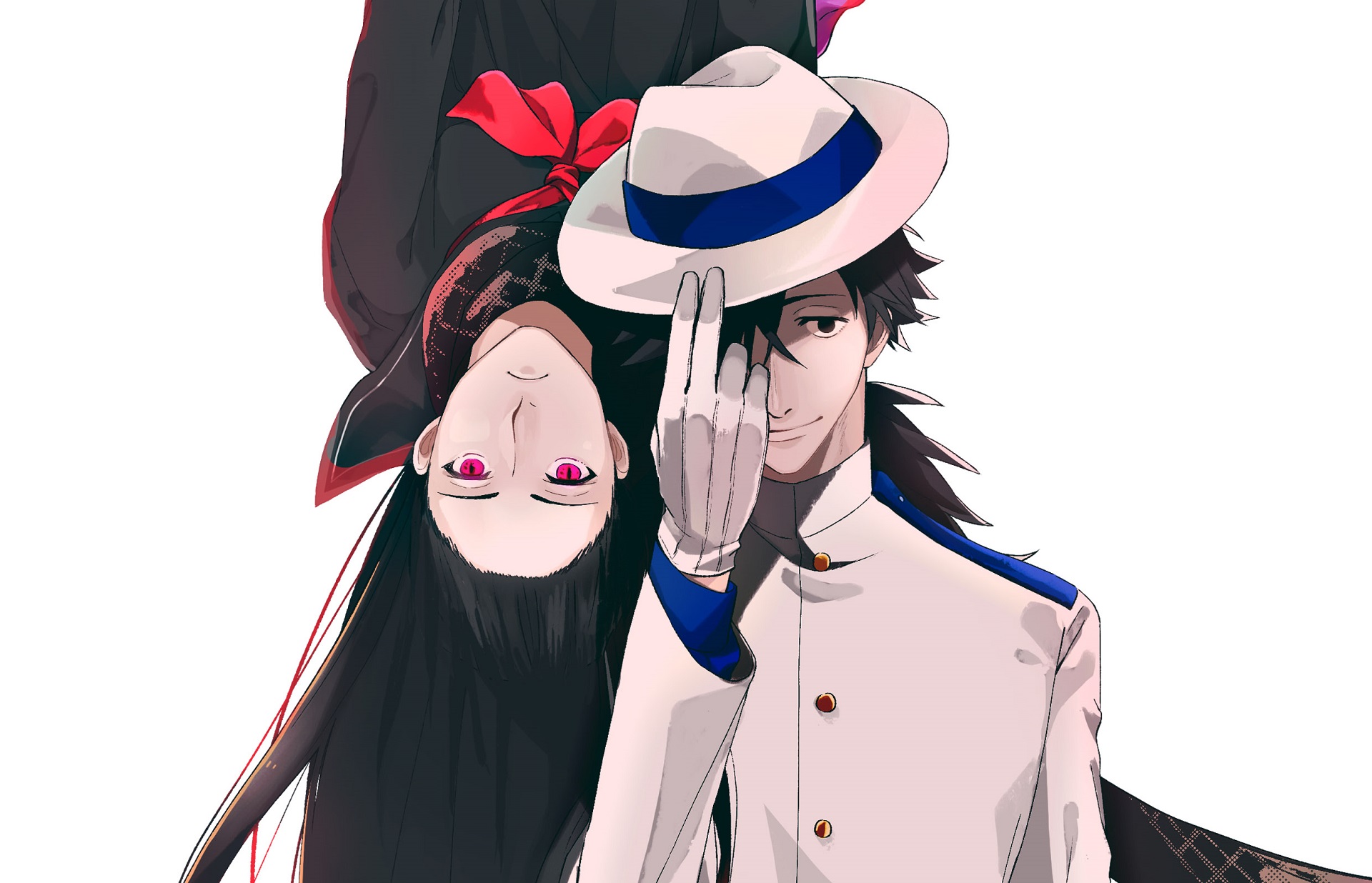 Oryou and Sakamoto Ryoma from Fate/Grand Order HD Wallpaper
