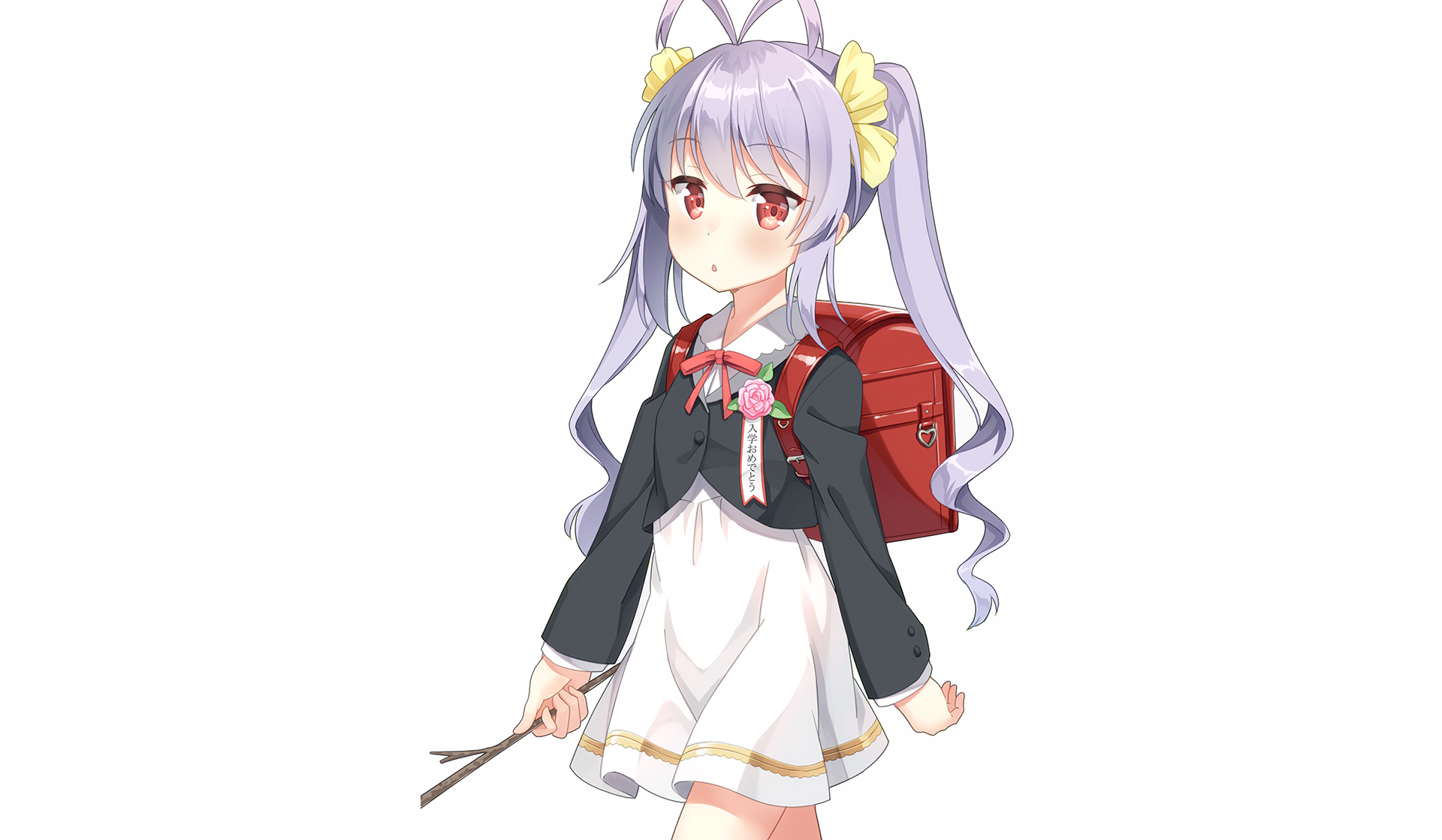 Renge Miyauchi from Non Non Biyori with Twintails HD Wallpaper