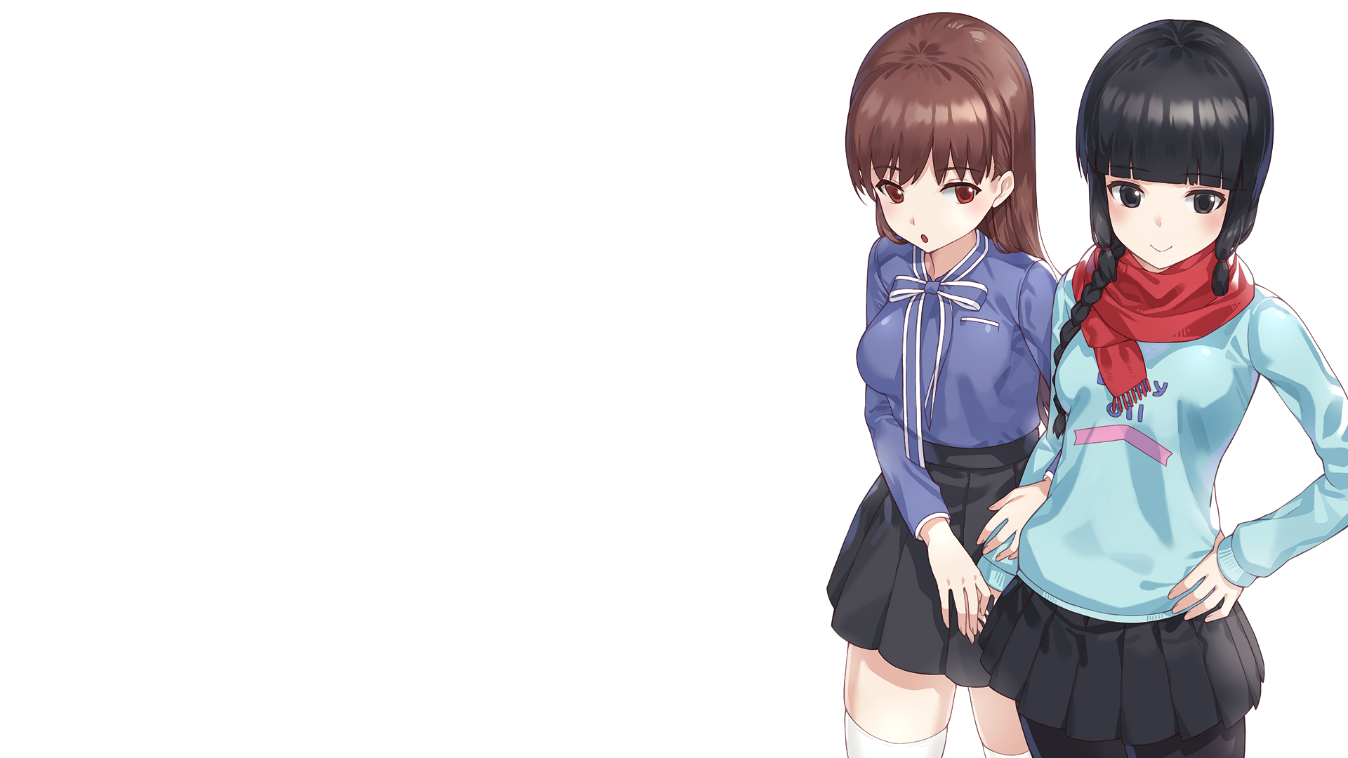 Kitakami and Ooi from Kantai Collection HD Wallpaper