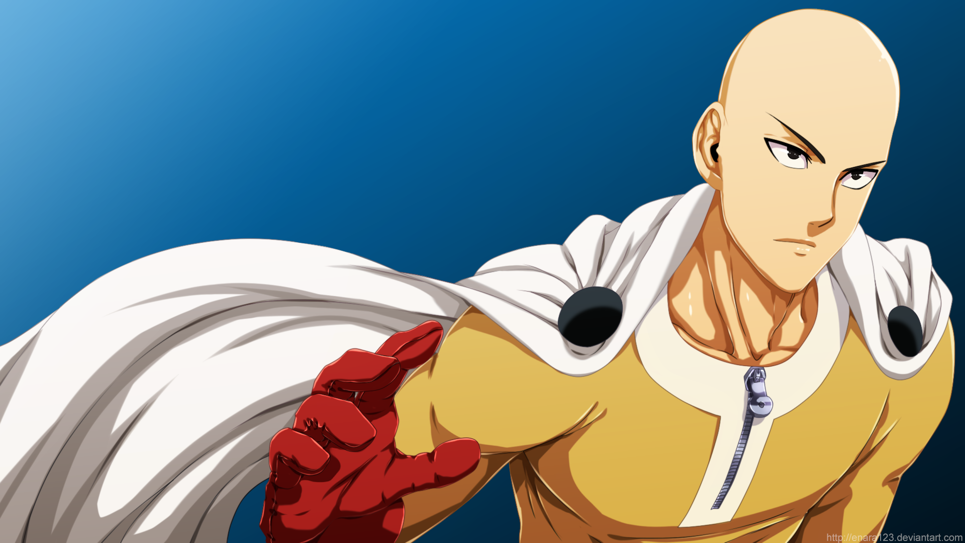 Saitama from One-Punch Man HD Wallpaper