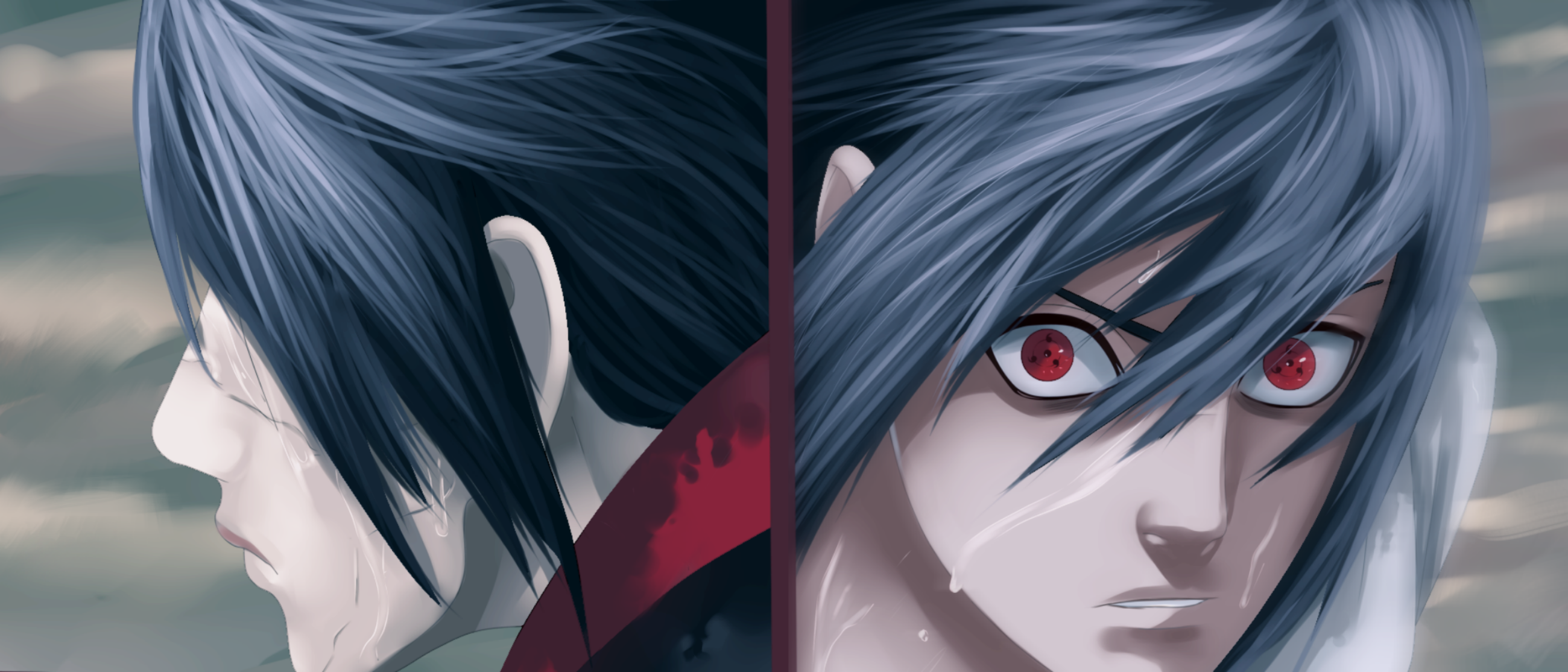 Sasuke and Itachi Uchiha from Naruto HD Wallpaper