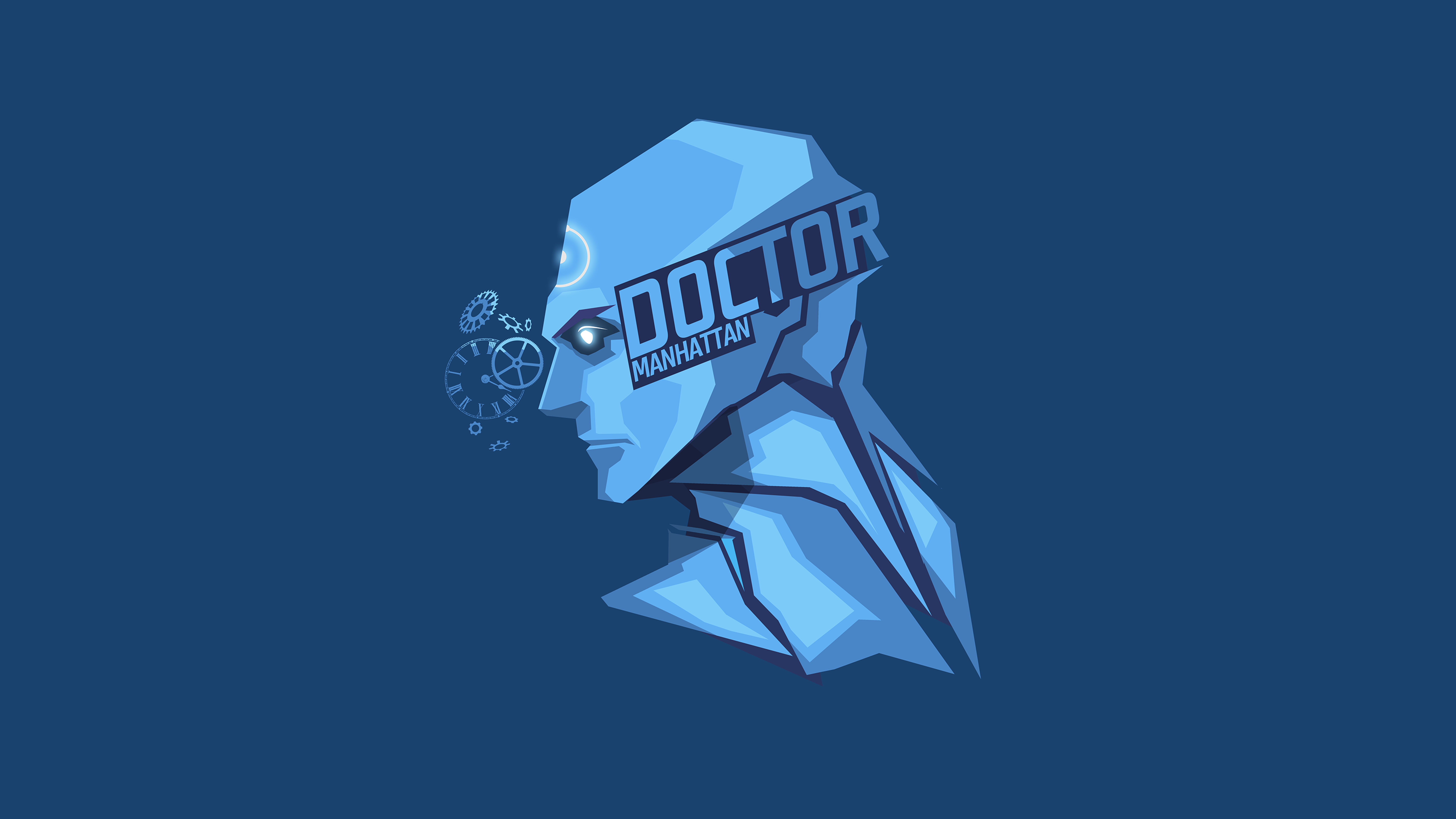 Doctor Manhattan from Watchmen HD Wallpaper