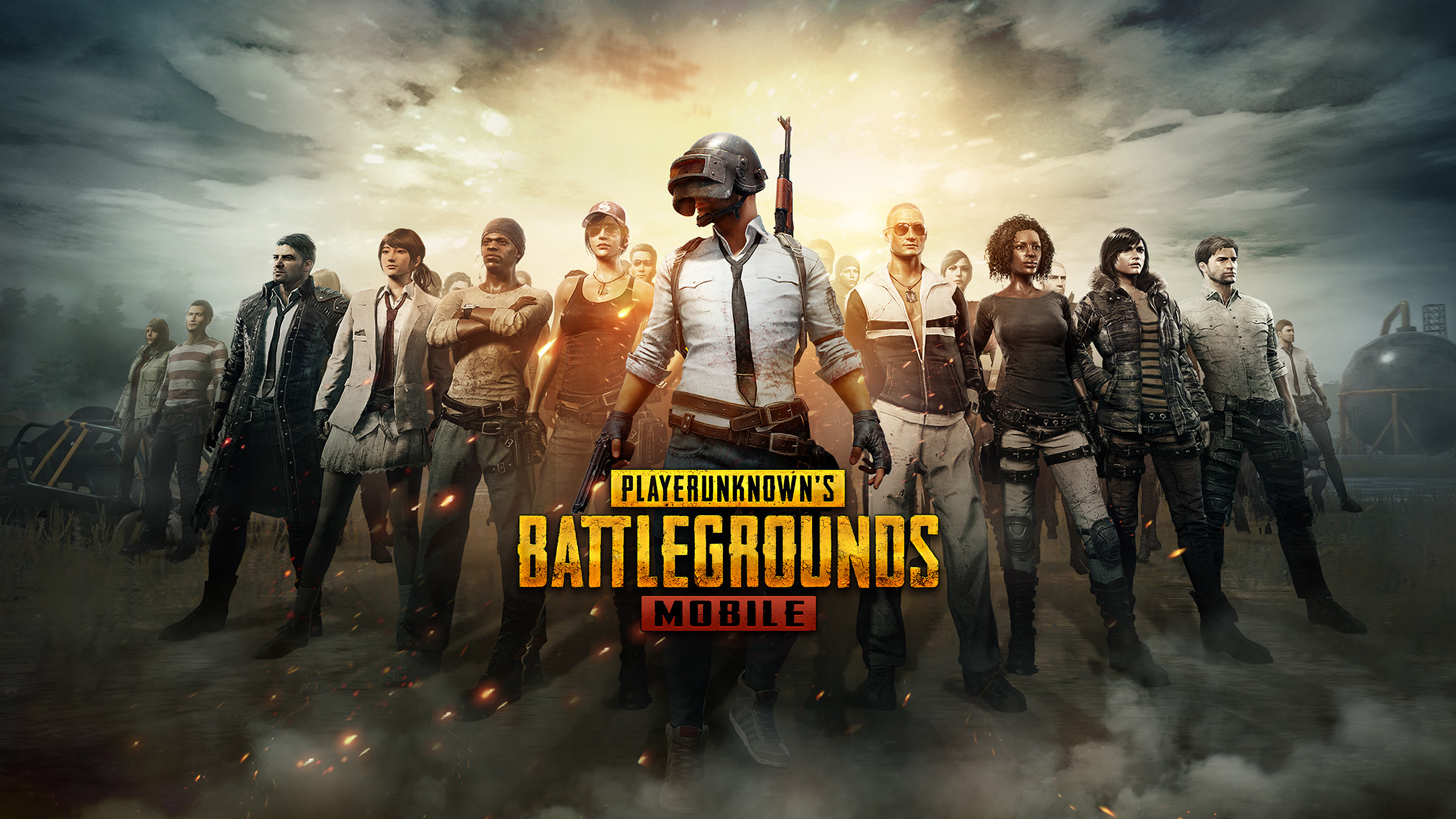 PlayerUnknown's Battlegrounds Mobile characters HD Wallpaper