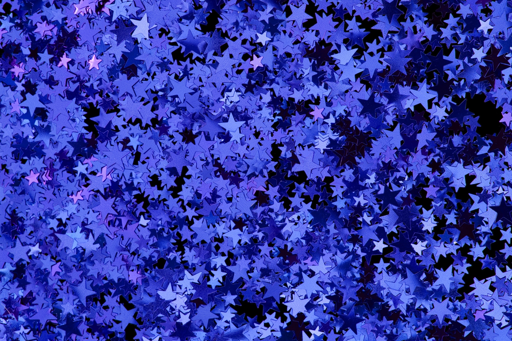 Blue star glitter background HD Wallpaper