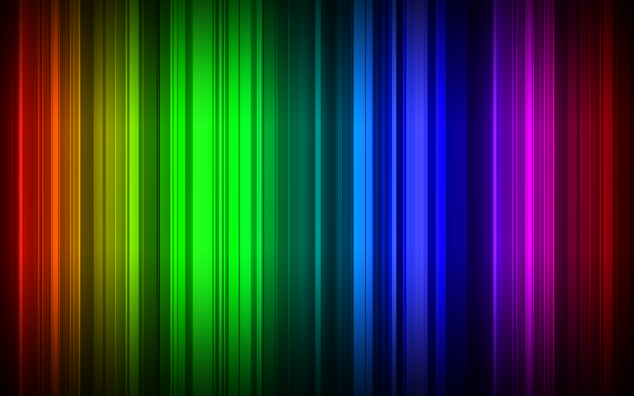 Rainbow colored vertical stripes HD Wallpaper