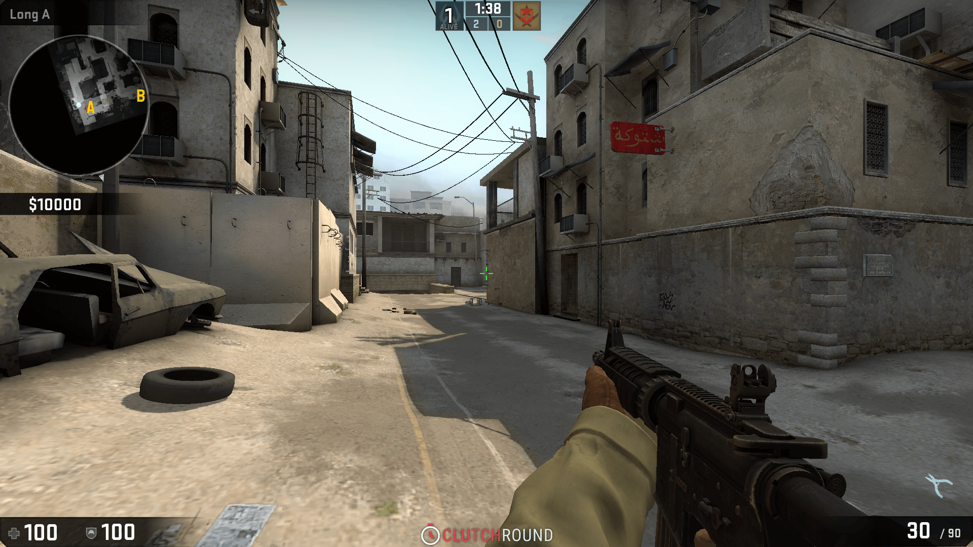 Counter-Strike: Global Offensive gameplay scene HD Wallpaper