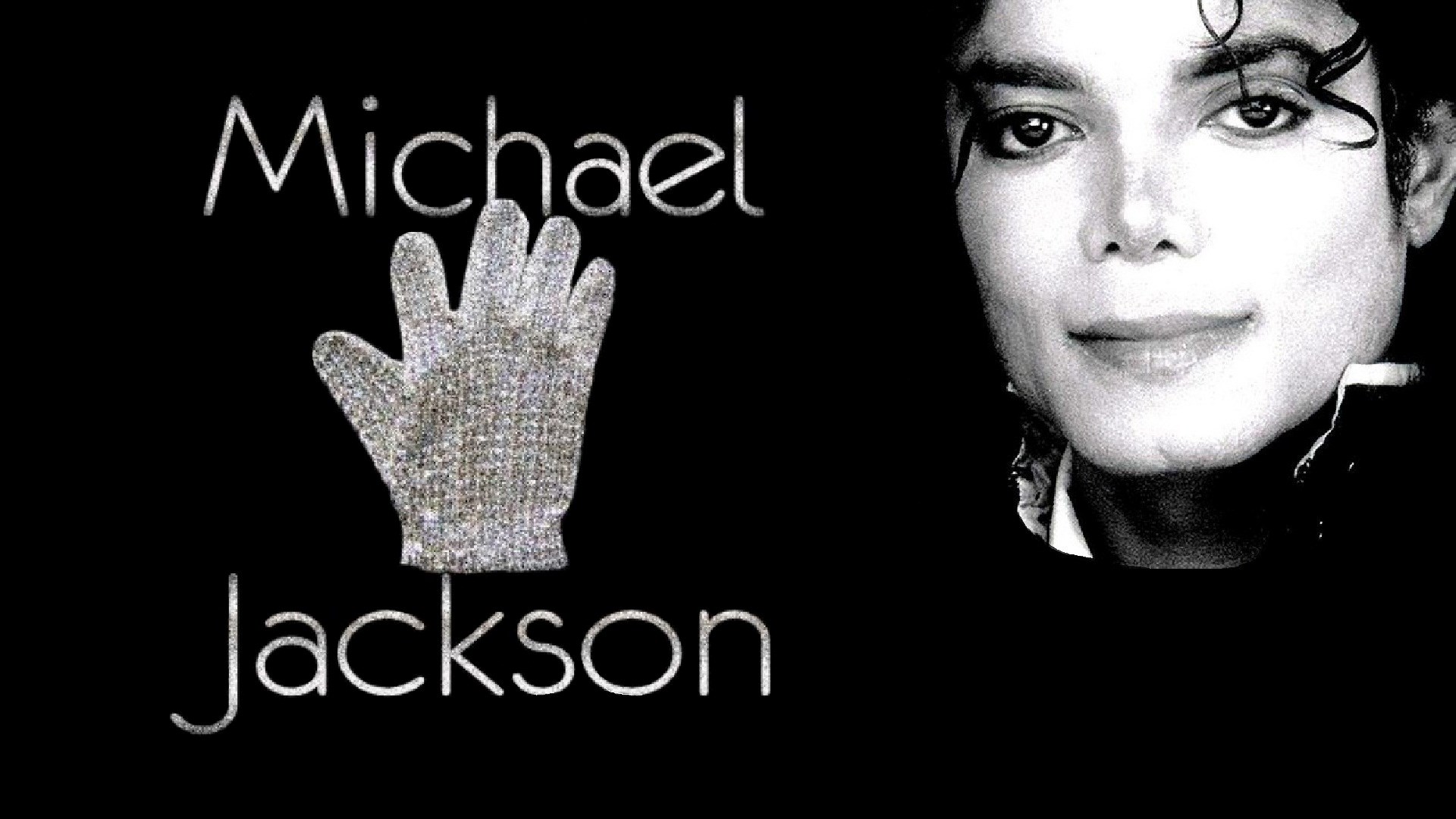 Michael Jackson with sparkling glove HD Wallpaper