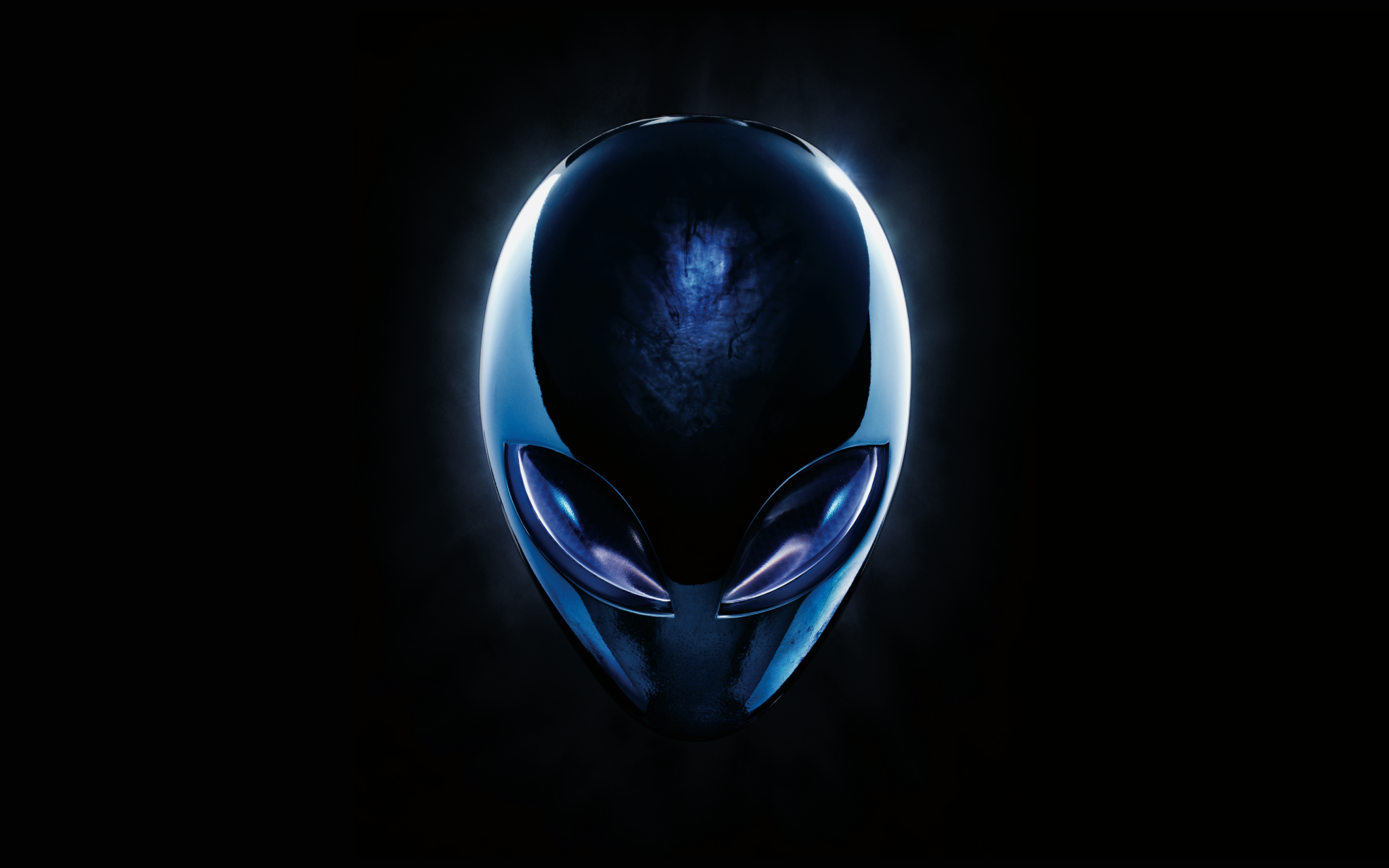 Alien head logo HD Wallpaper