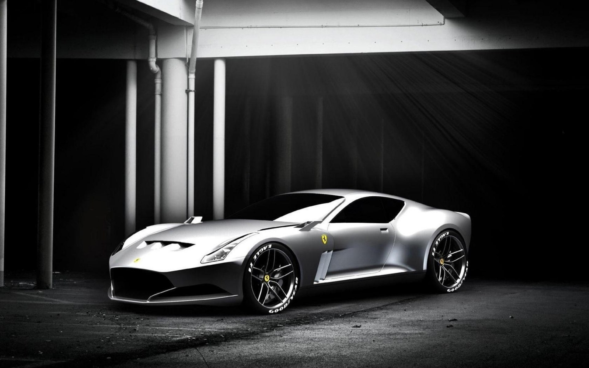 Ferrari 612 GTO concept car HD Wallpaper