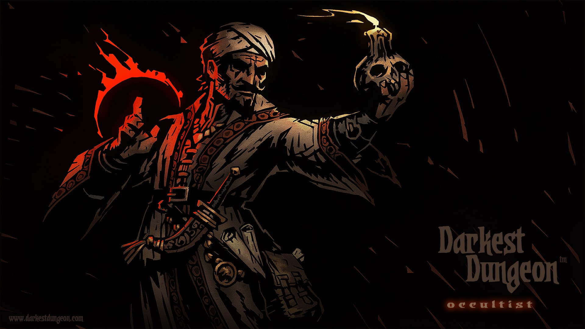Occultist from Darkest Dungeon HD Wallpaper
