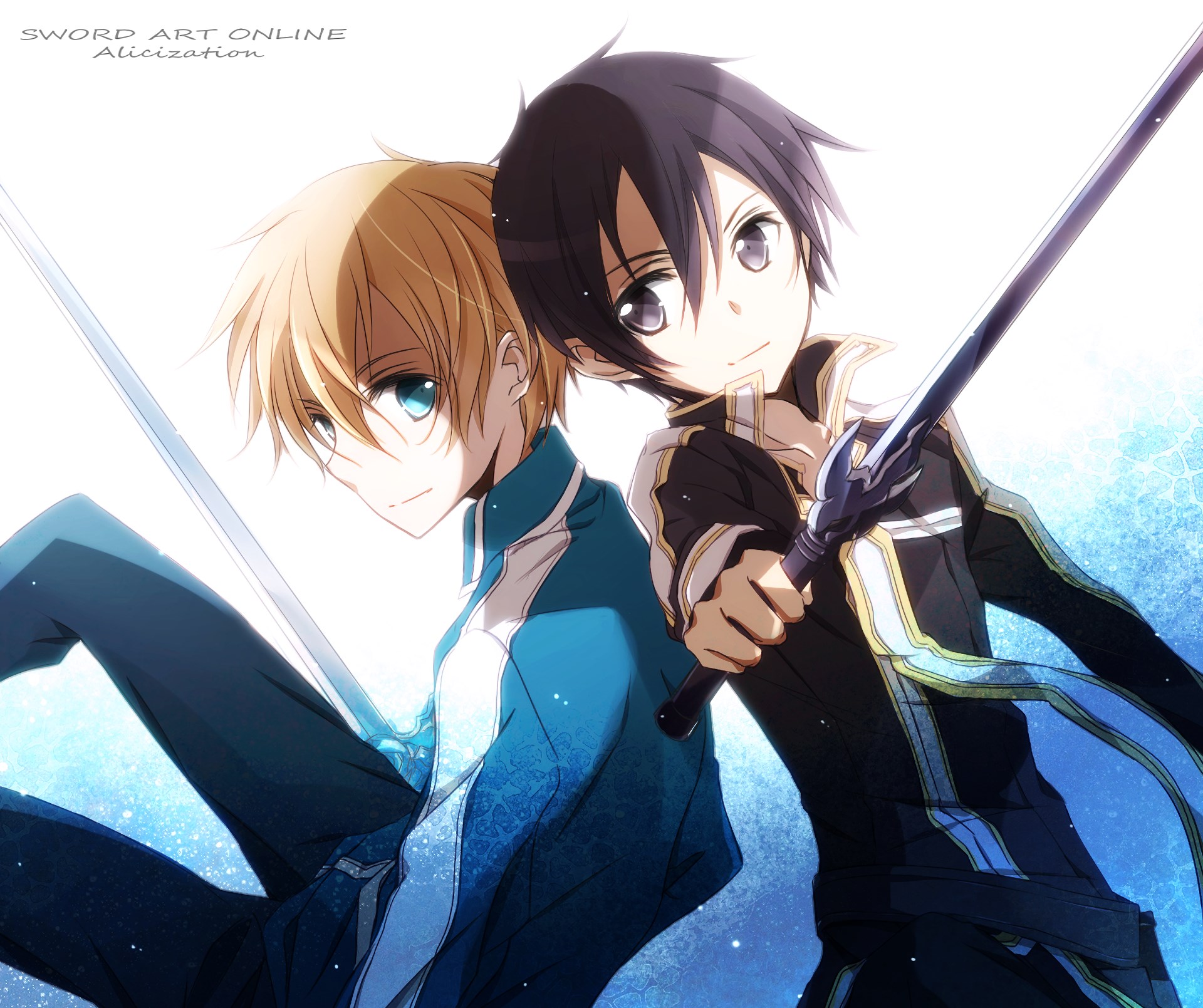 Kirito and Eugeo from Sword Art Online Alicization HD Wallpaper