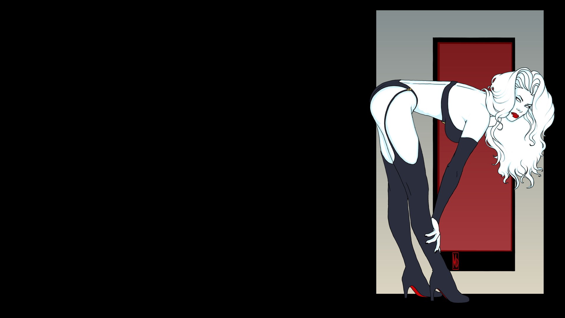 Lady Death in lingerie HD Wallpaper