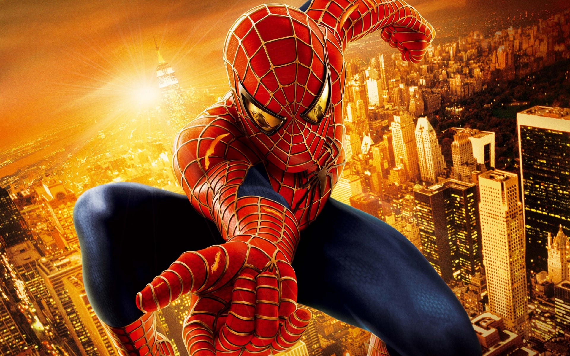Spider-Man in New York City HD Wallpaper