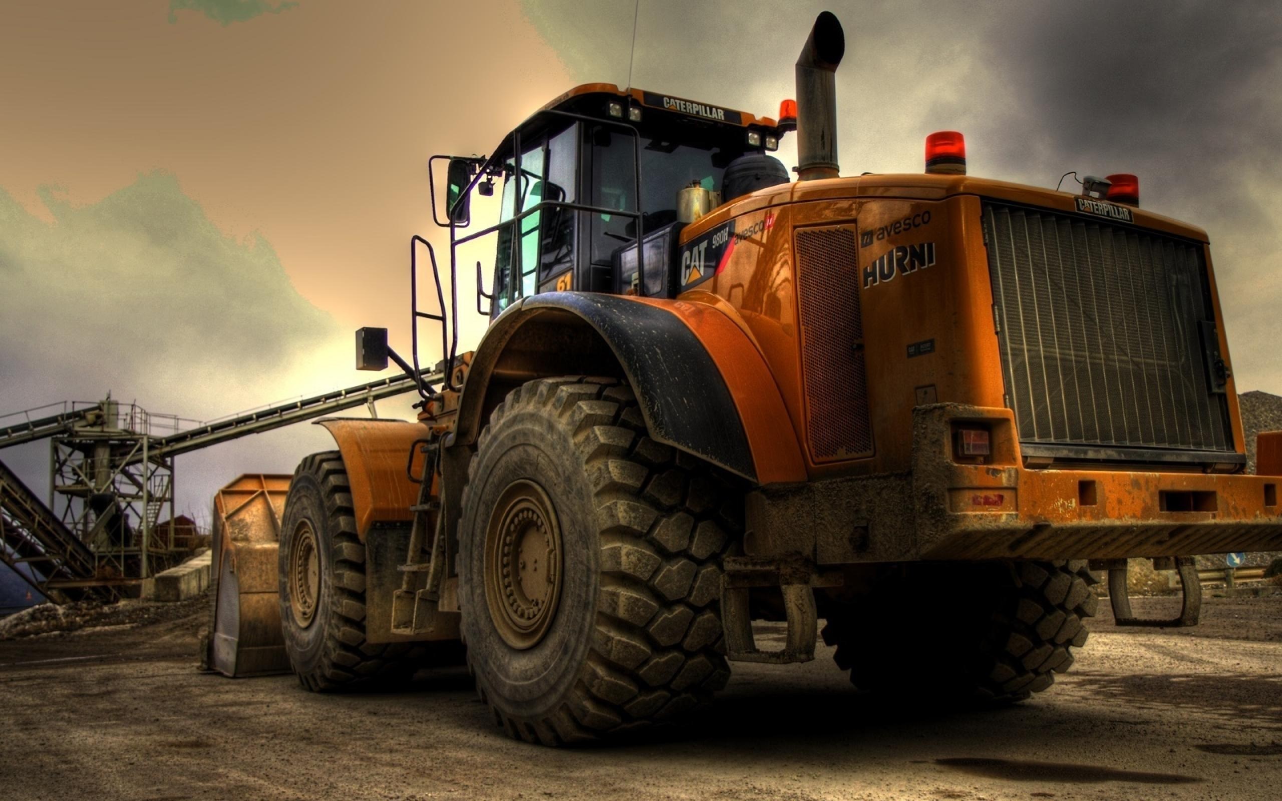 Caterpillar 980H Heavy Wheel Loader HD Wallpaper