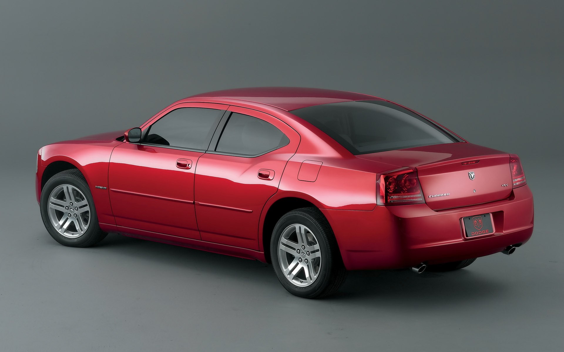 Red Dodge Charger Sedan HD Wallpaper