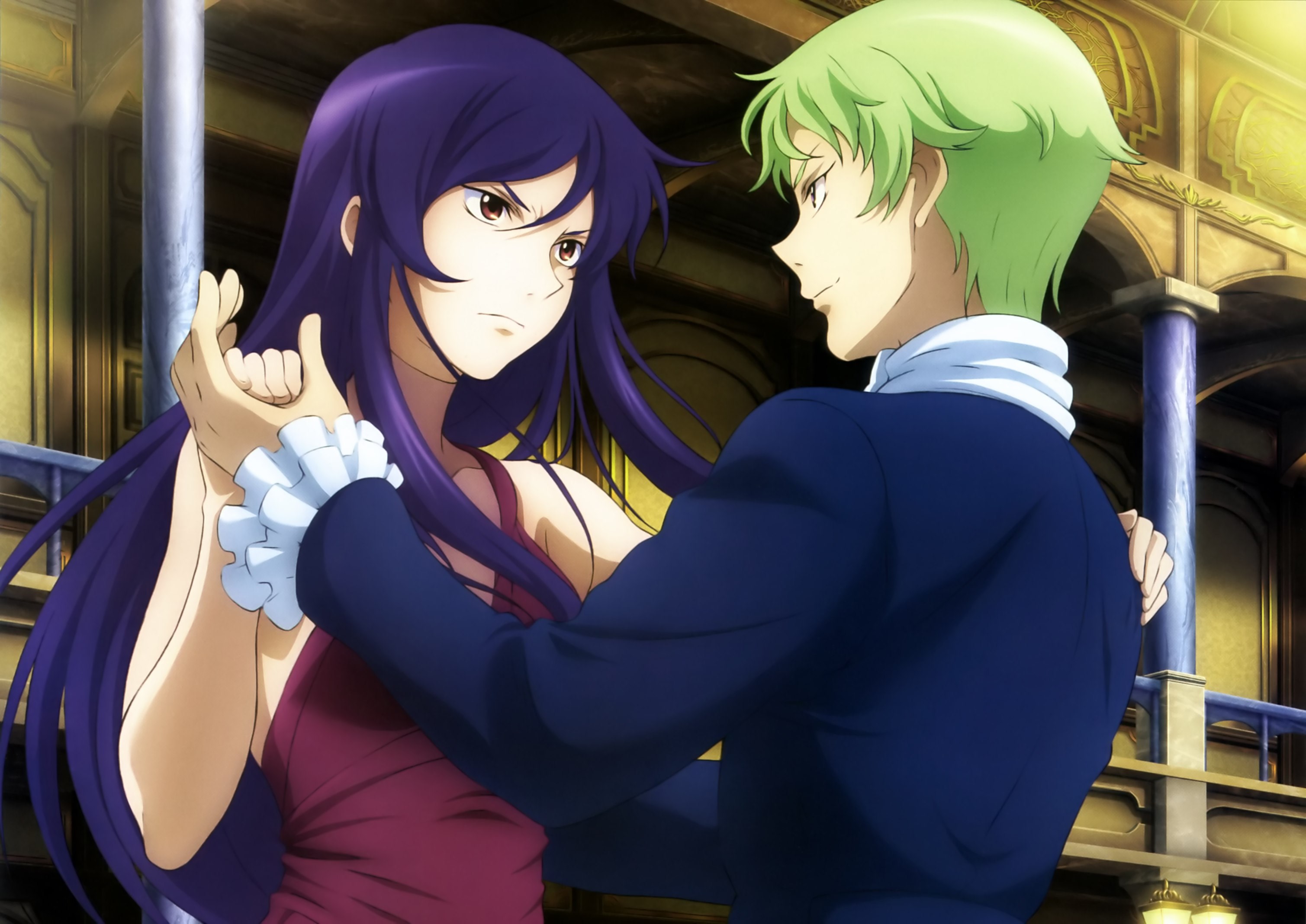 Setsuna F. Seiei and Marina Ismail from Mobile Suit Gundam 00 HD Wallpaper
