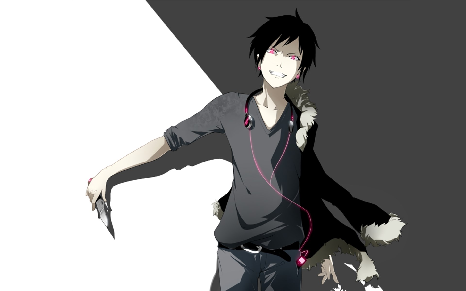 Izaya Orihara from Durarara!! HD Wallpaper