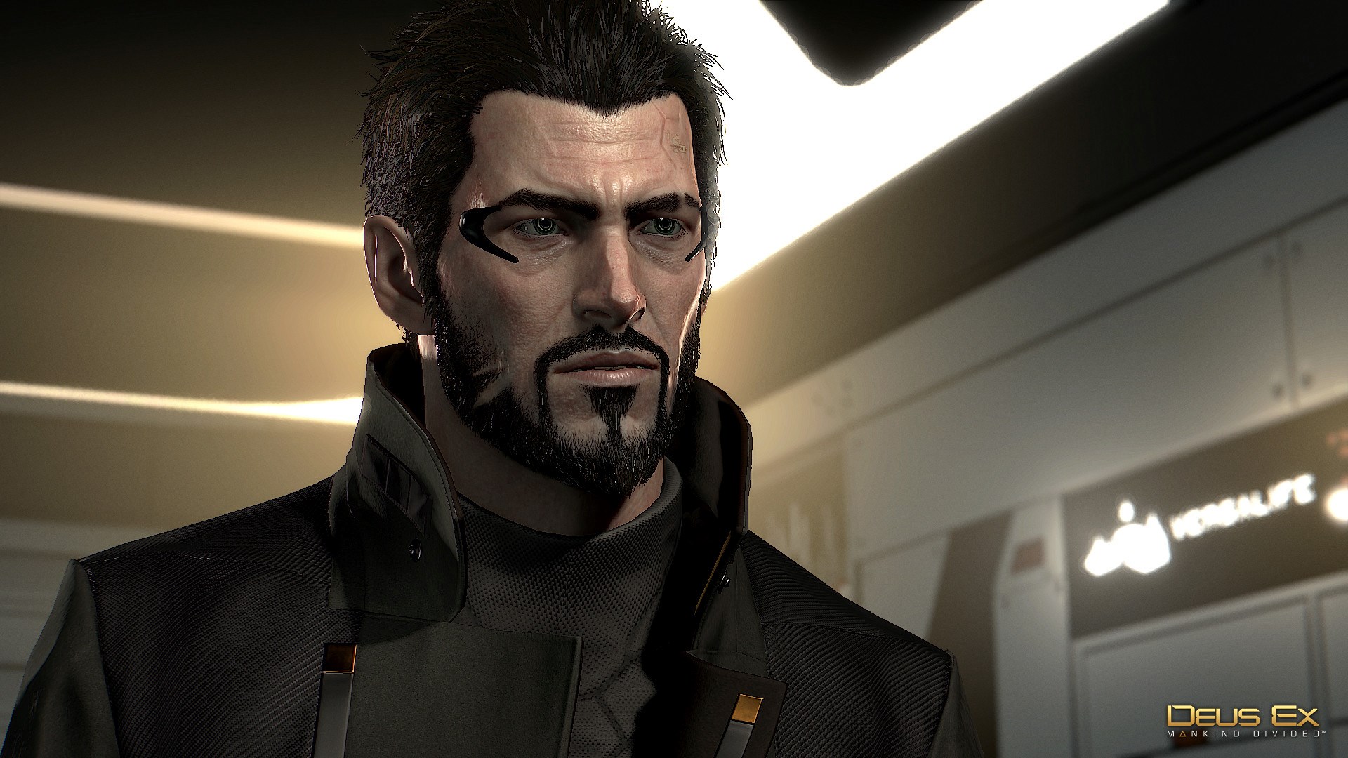 Adam Jensen from Deus Ex: Mankind Divided HD Wallpaper