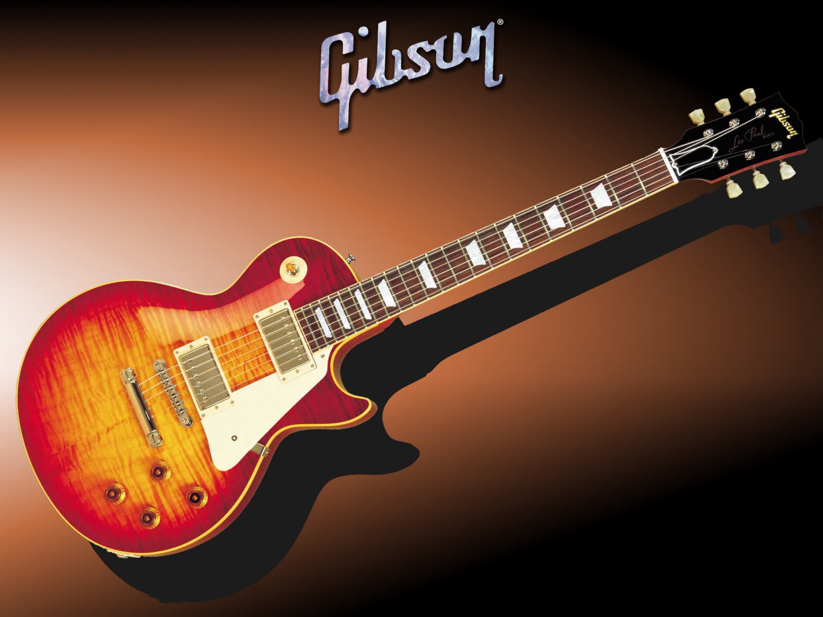 Gibson Les Paul electric guitar HD Wallpaper