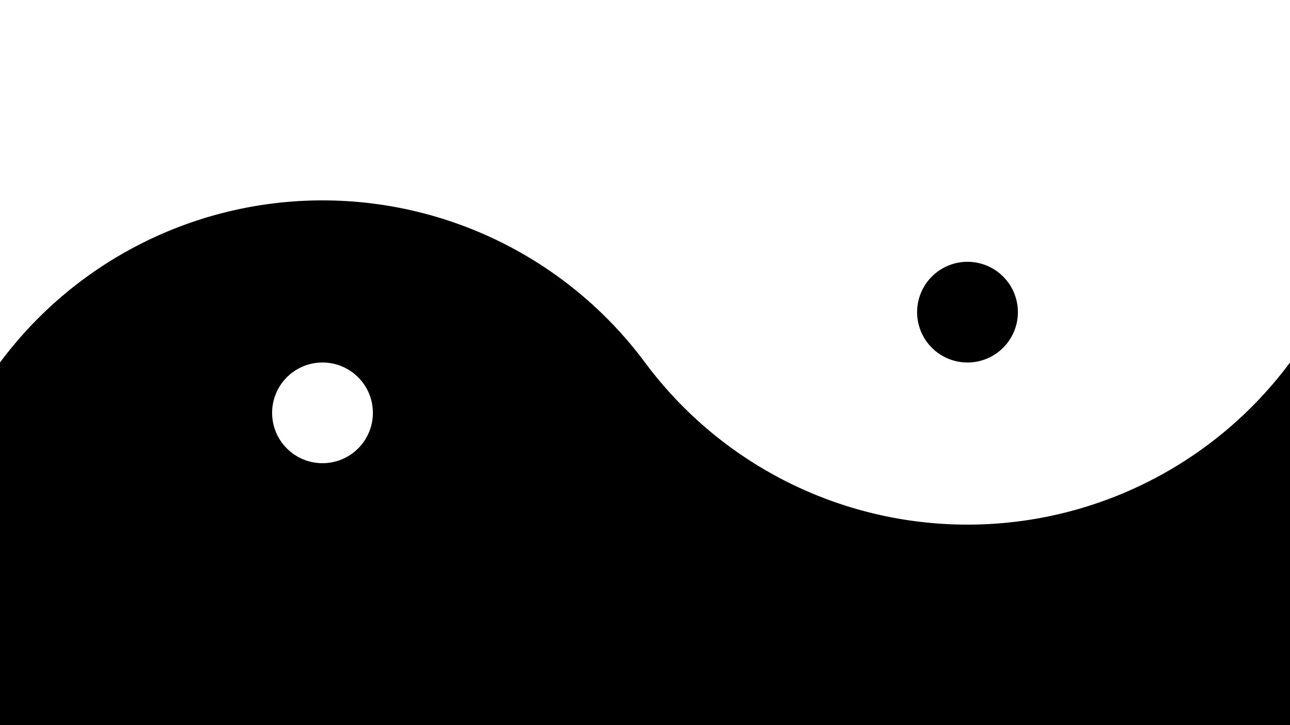 Yin and Yang symbol HD Wallpaper