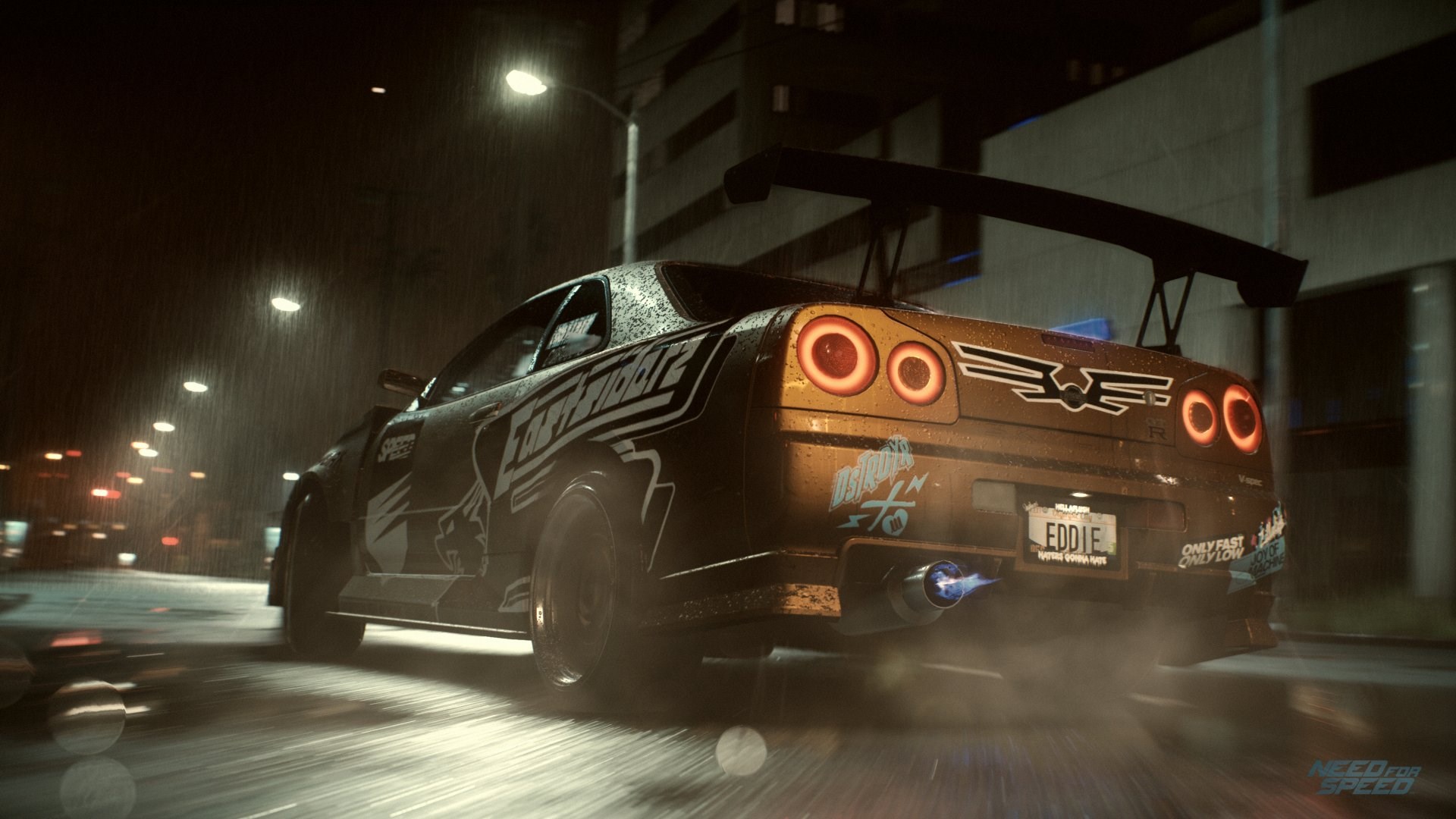 Nissan Skyline GT-R R34 from Need for Speed HD Wallpaper